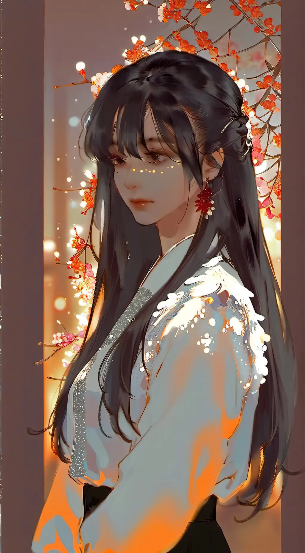 ai character: Hiyori San background