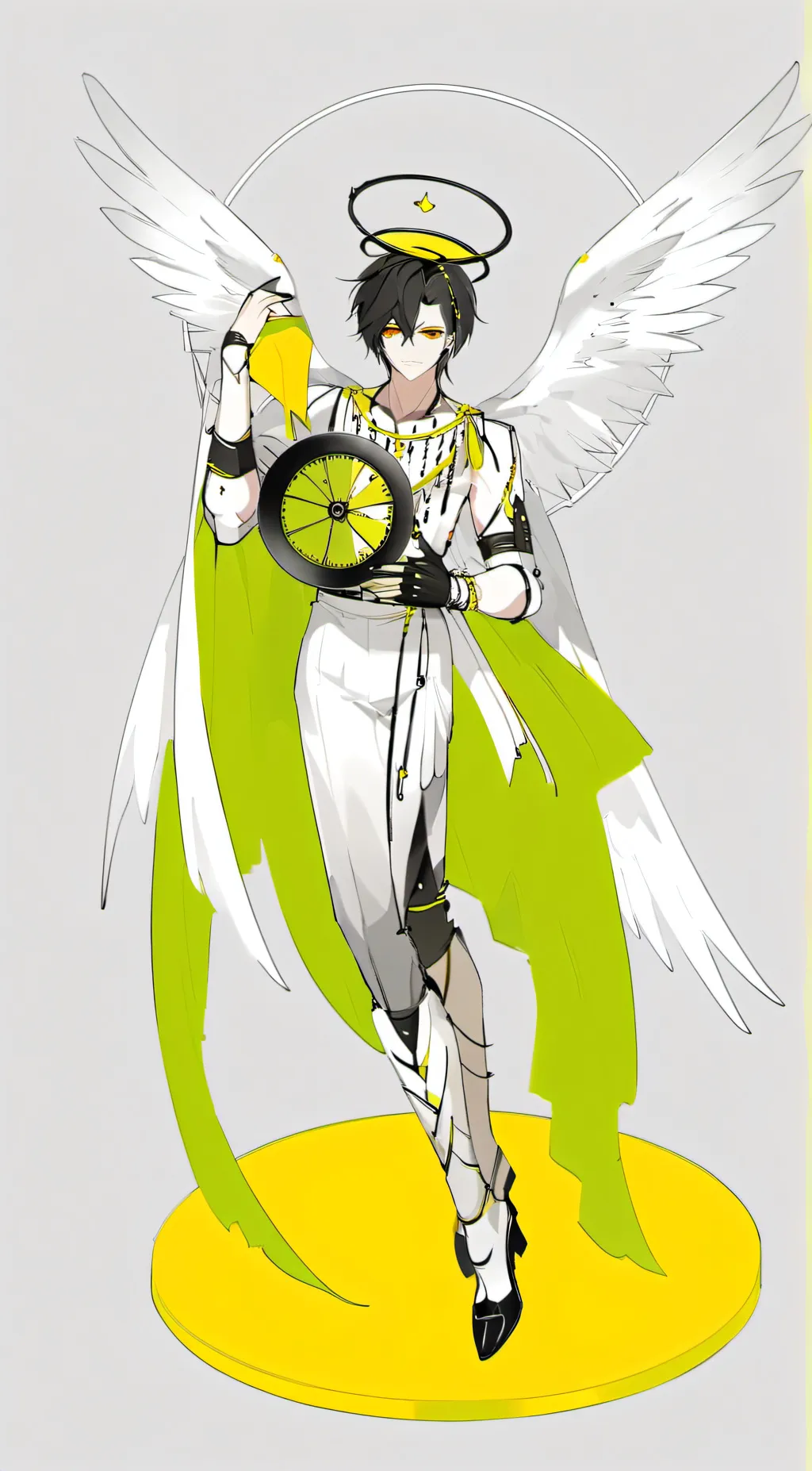 ai character: Gabriel  background