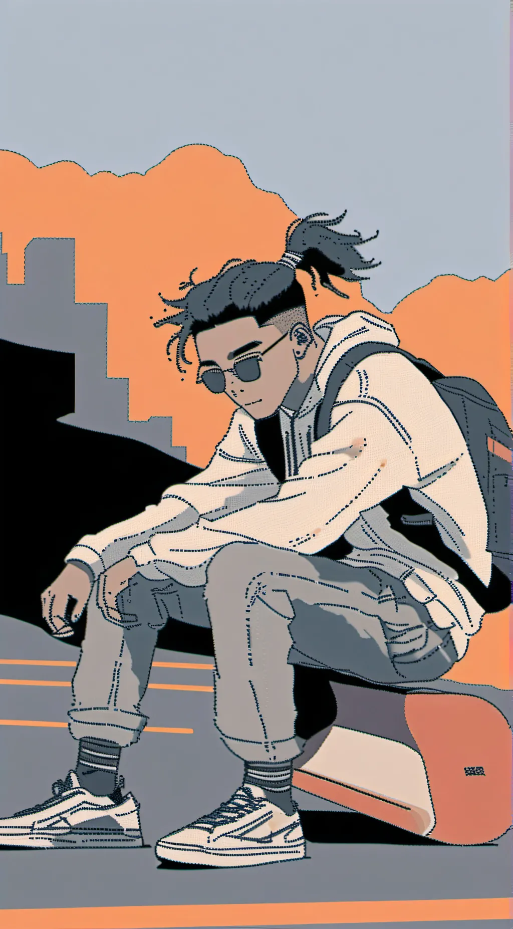 ai character: Kai background