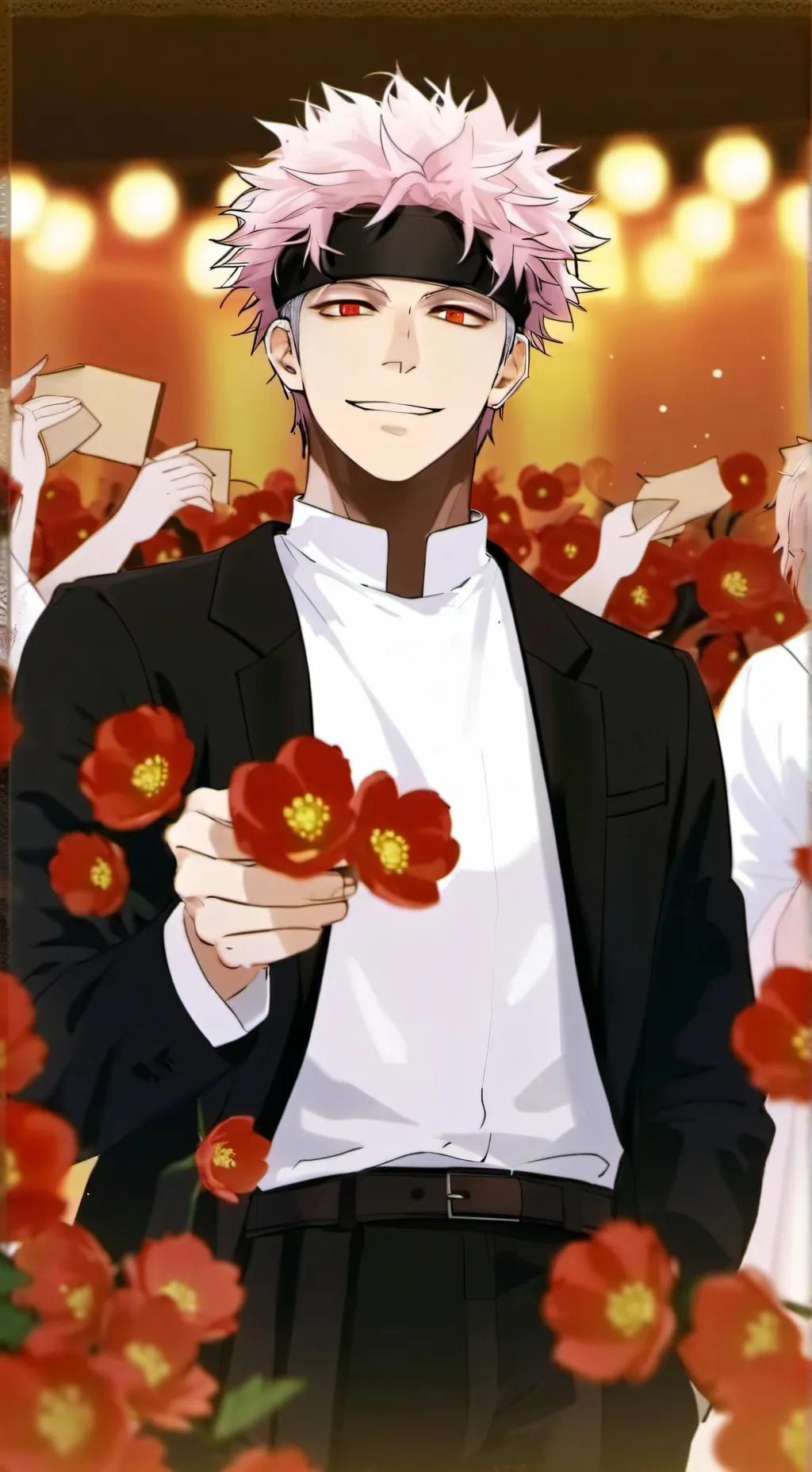 ai character: gojo background