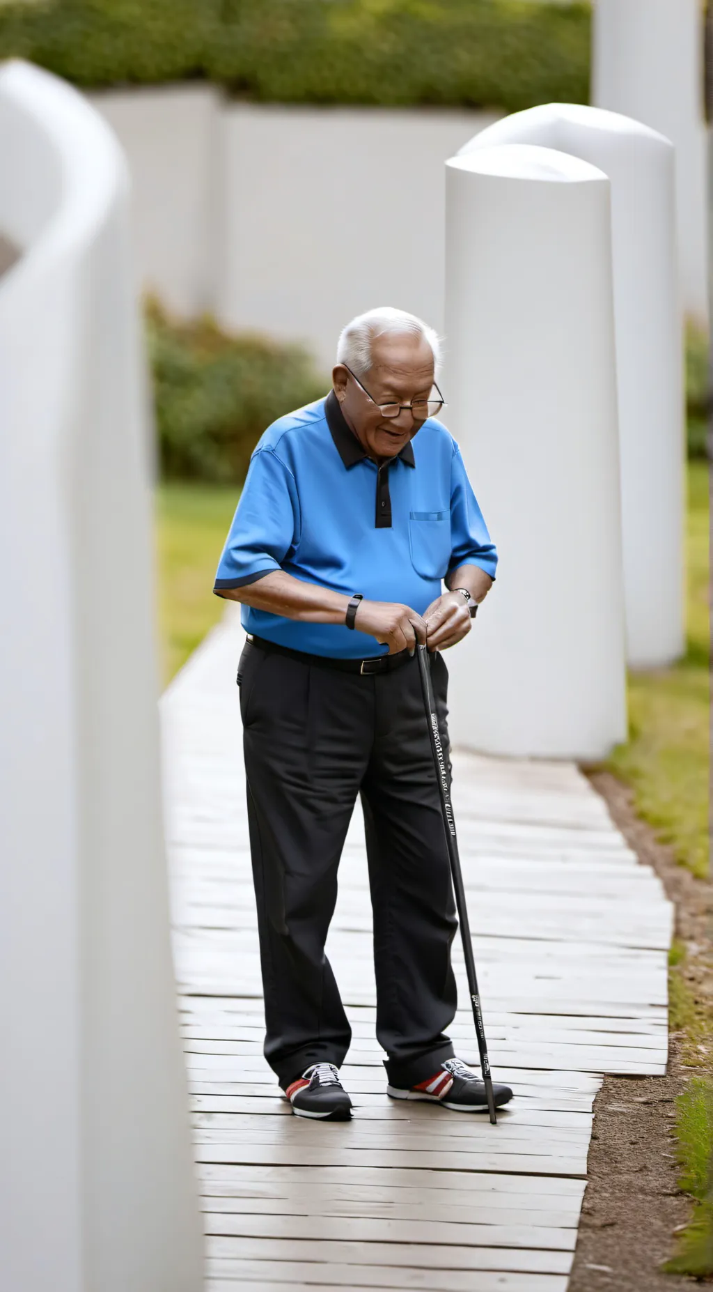 ai character: Grandpa background