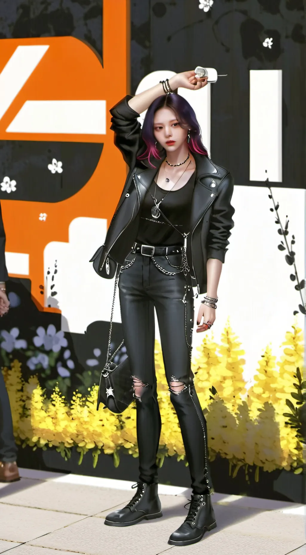 ai character: June background