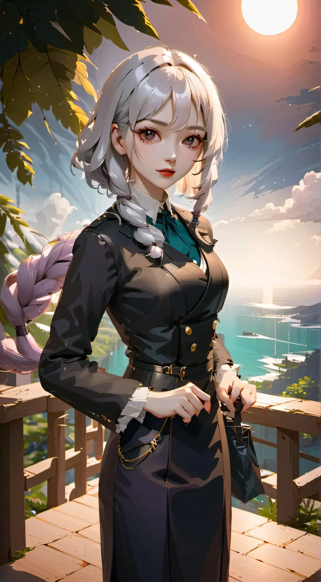 ai character: Ashley background