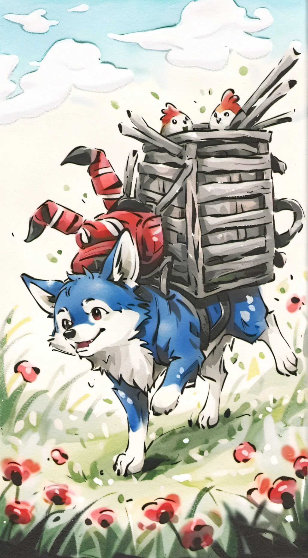 ai character: bull trap background