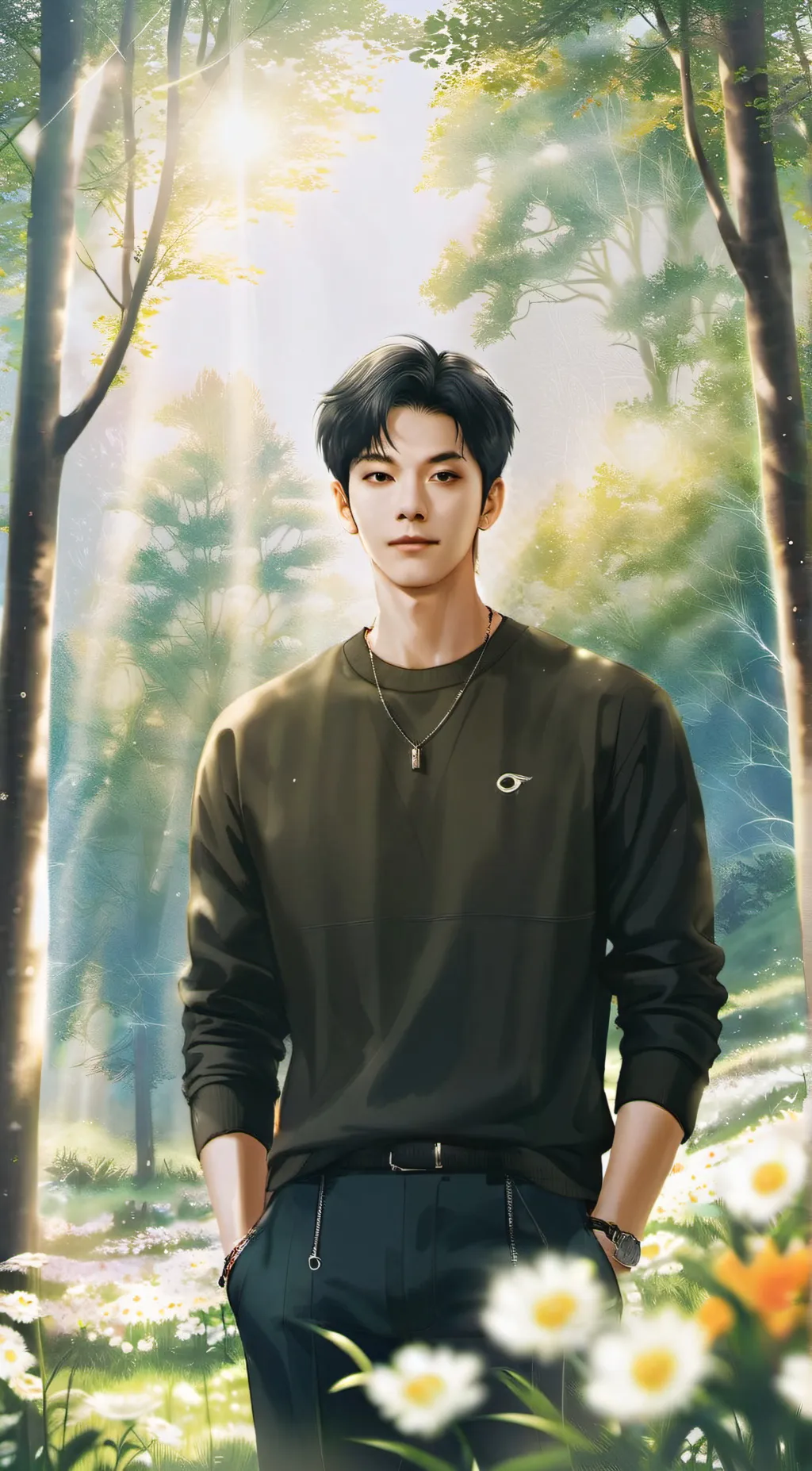 ai character: Ryan  background