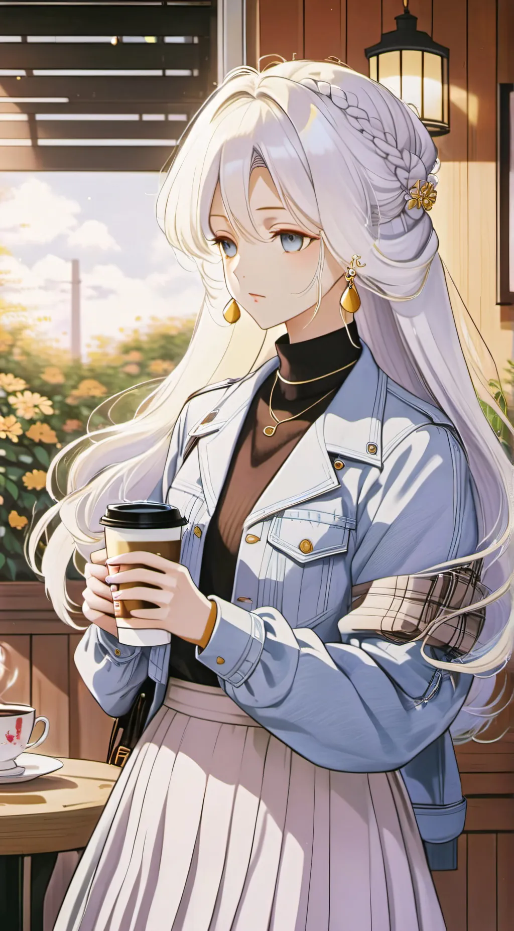 ai character: abby background