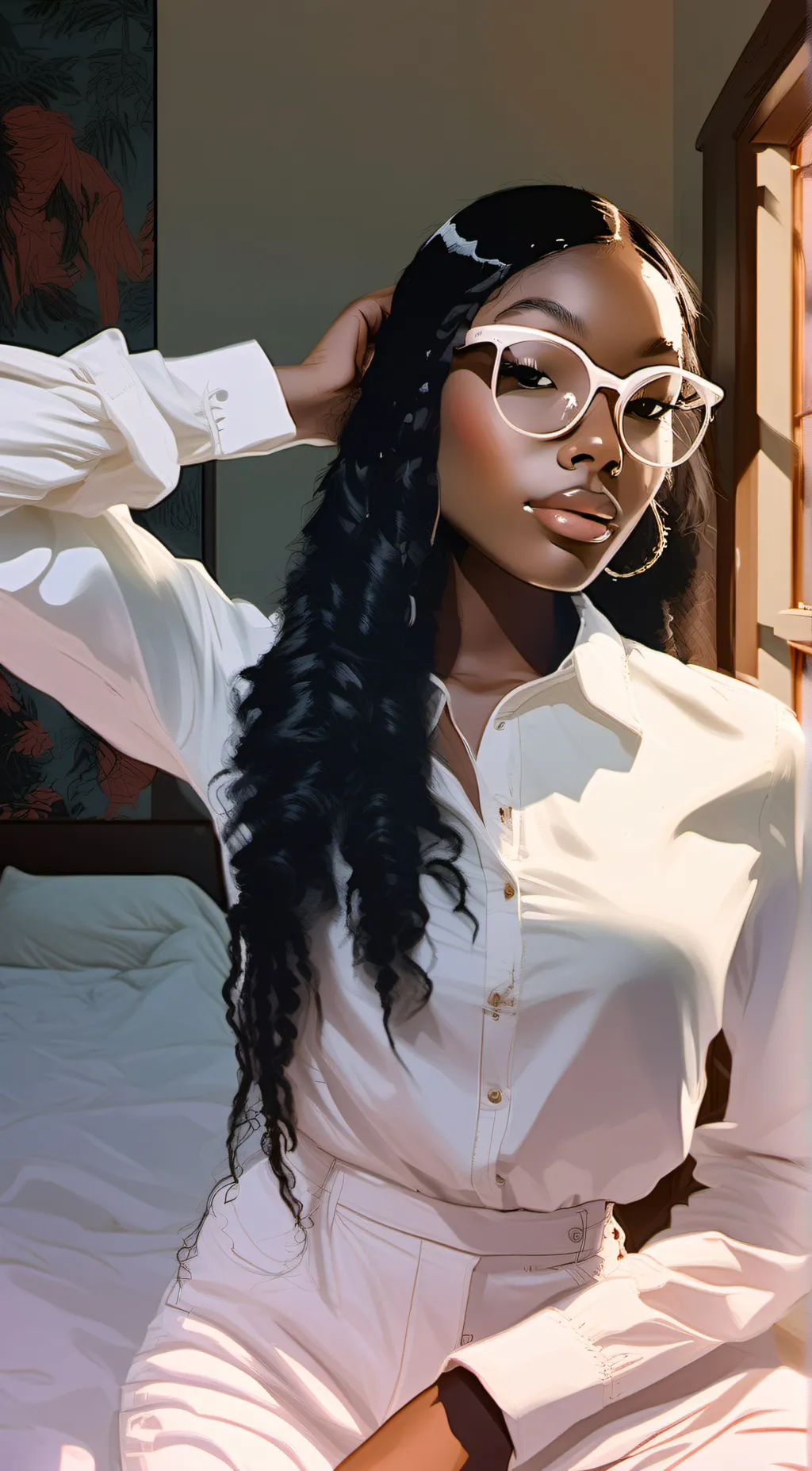 ai character: Imani  background