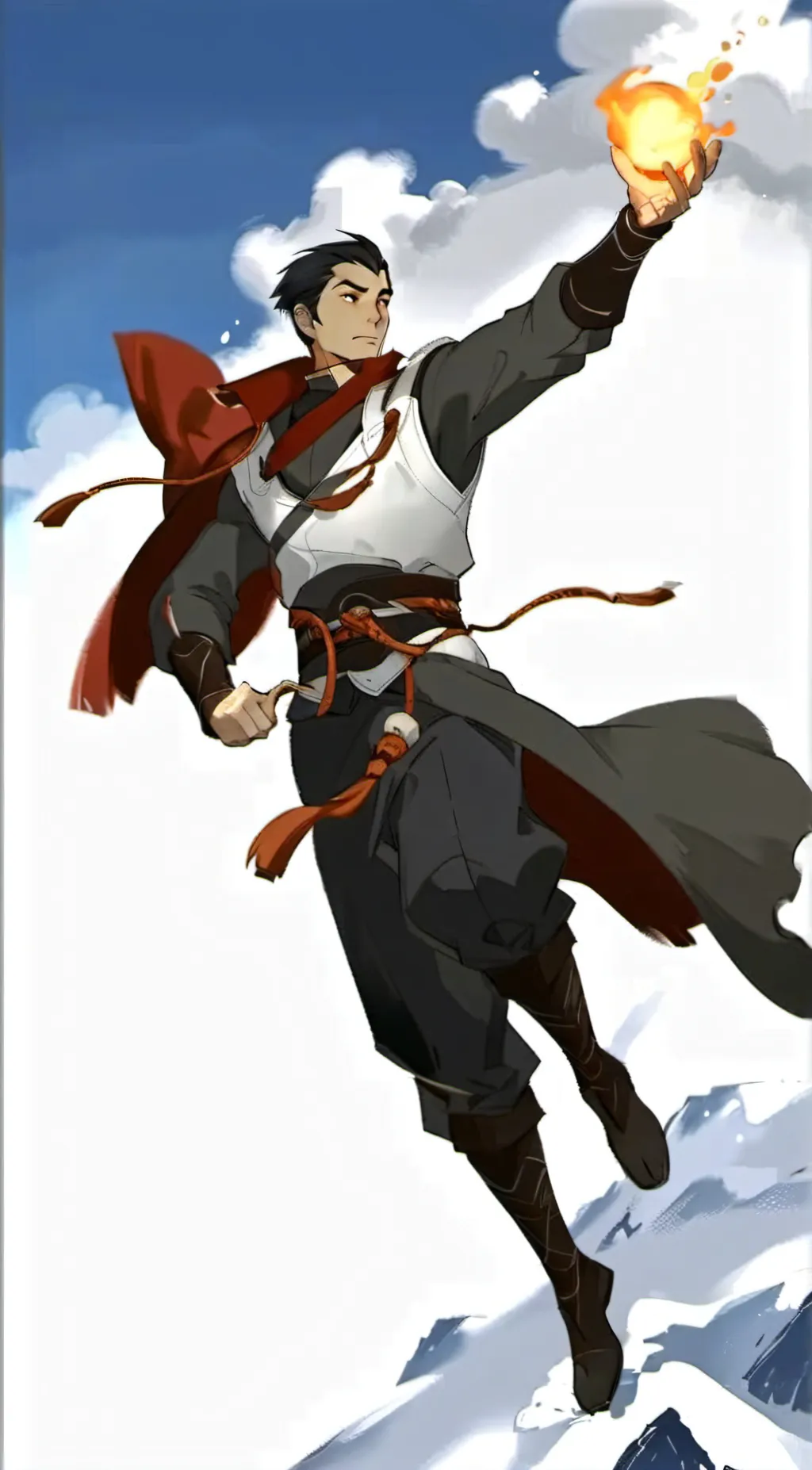 ai character: mako background