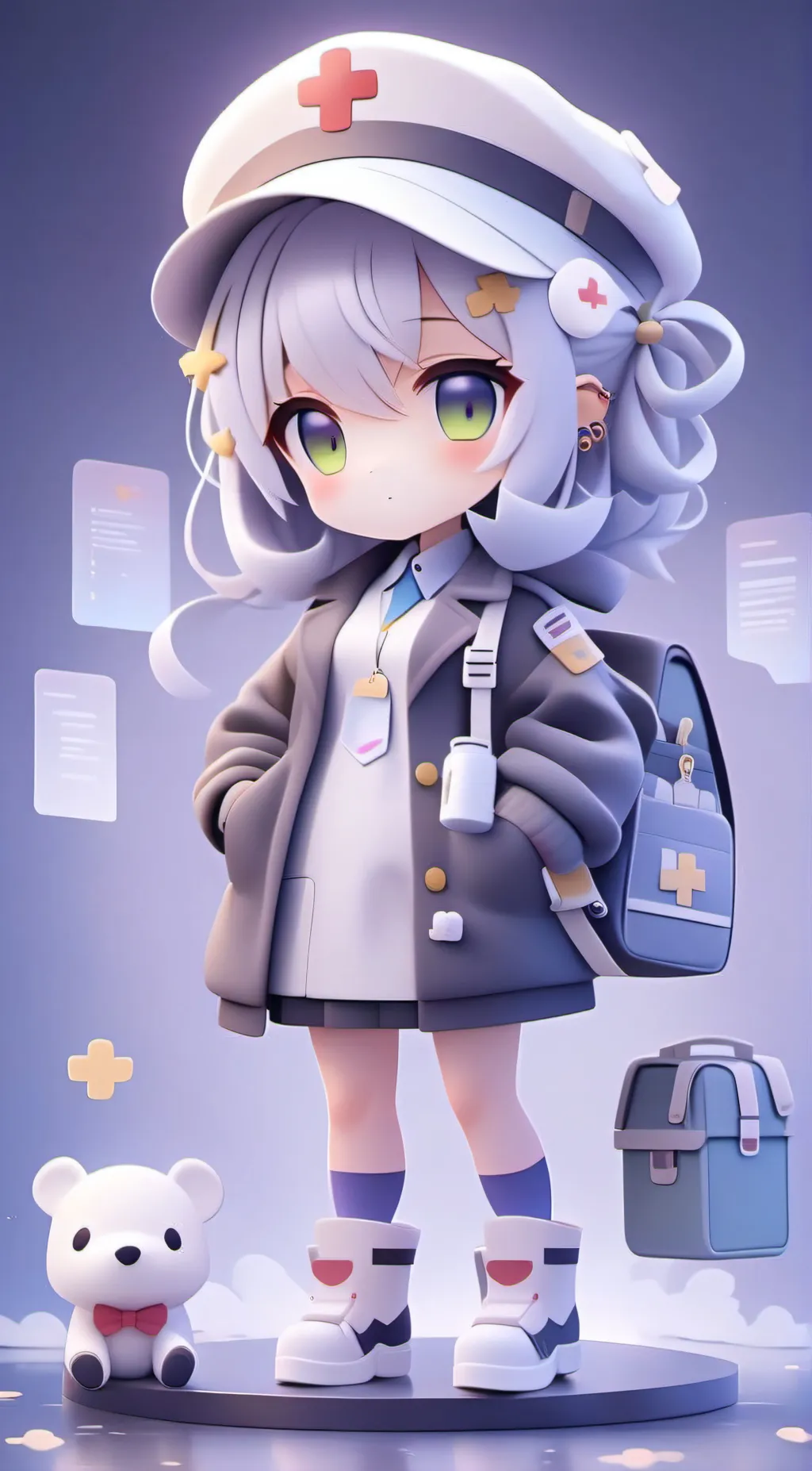 ai character: Scarlett background