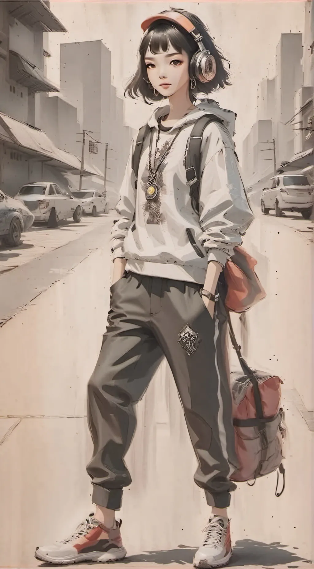 ai character: mashari background