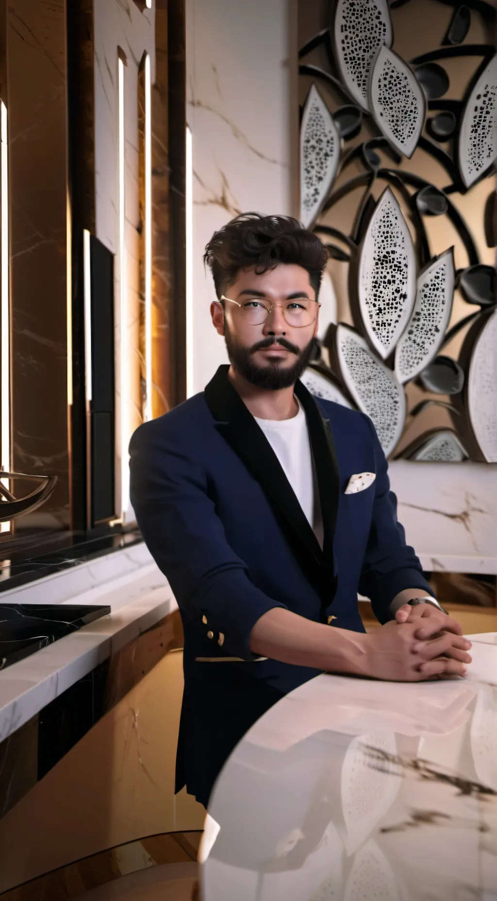 ai character: The Boss background