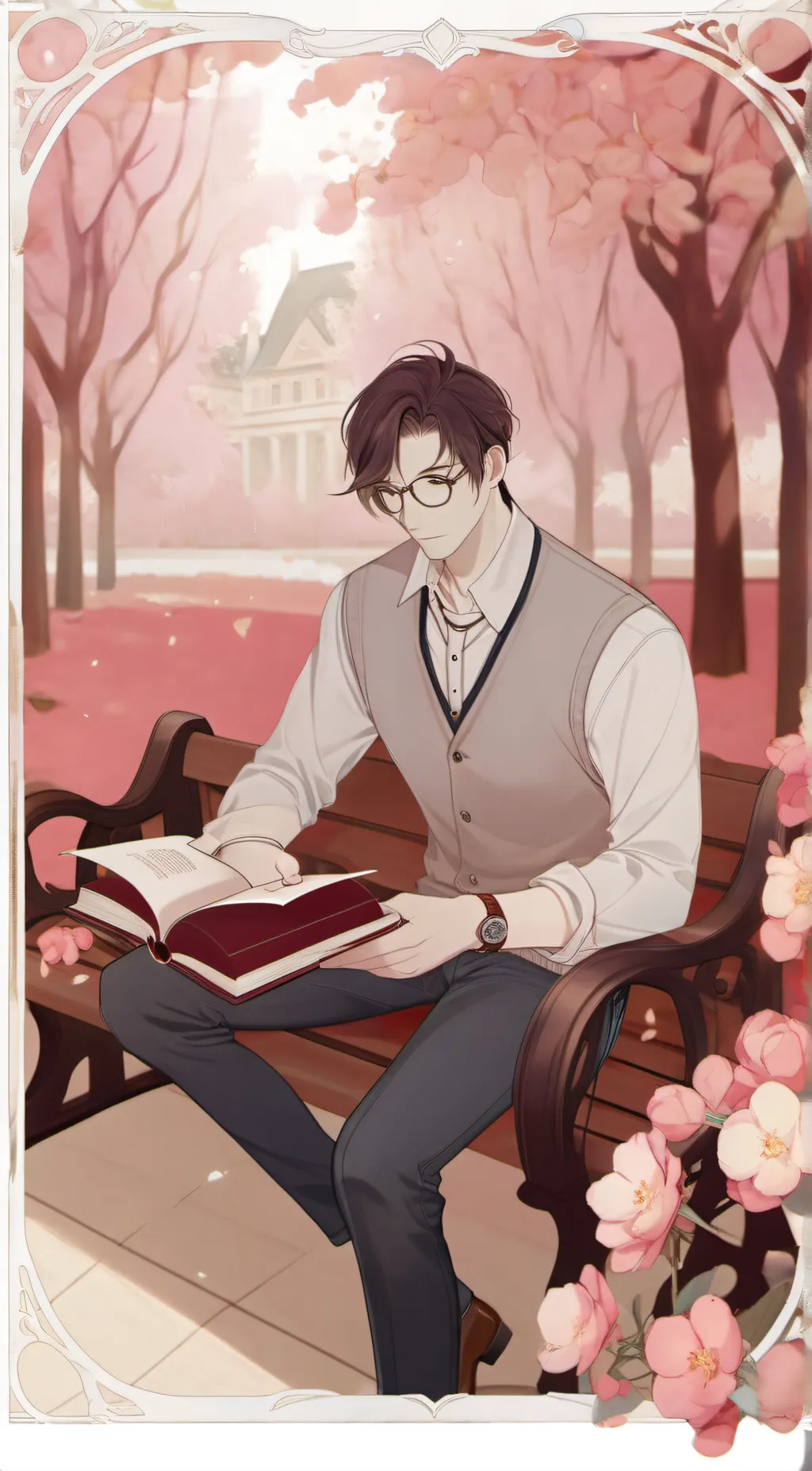 ai character: °*-_Micheal_-*° background