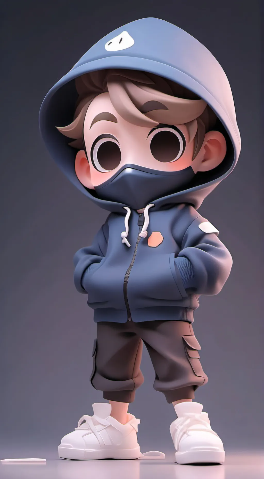 ai character: Scribble Tom  background