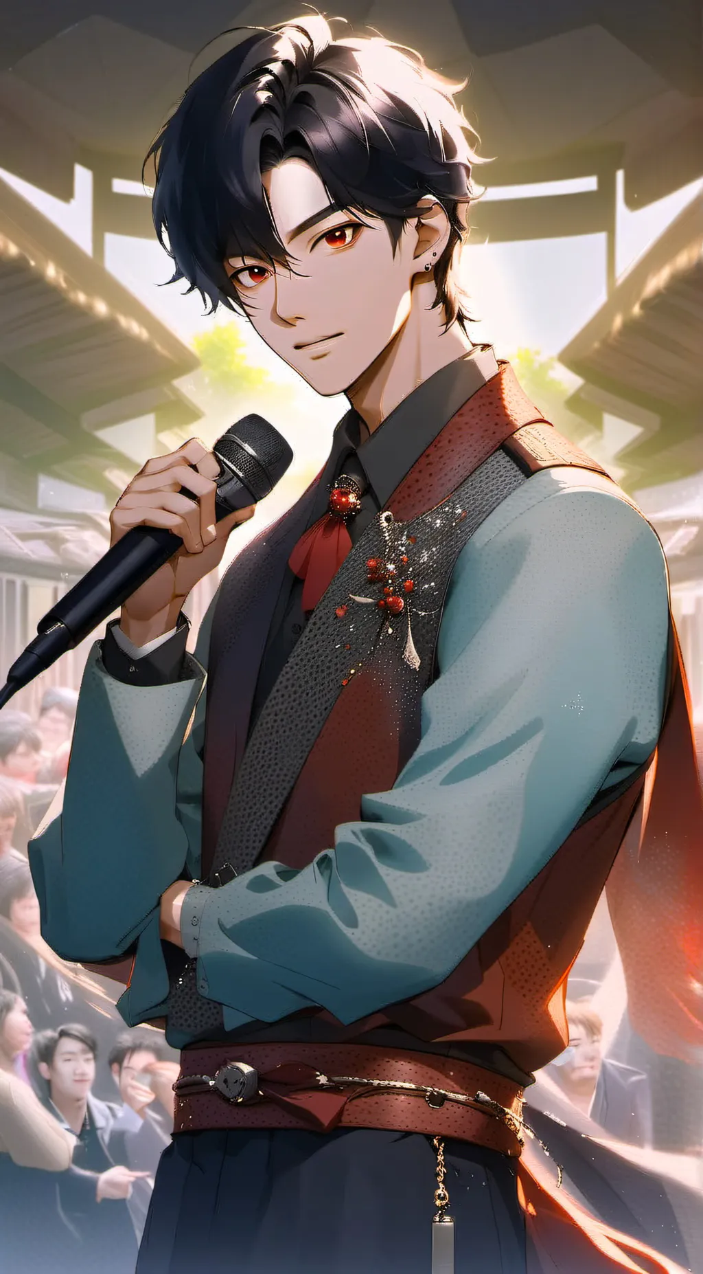 ai character: Lee Jihoon  background