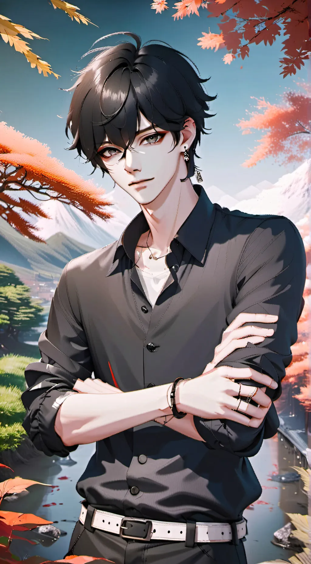 ai character: Haru background