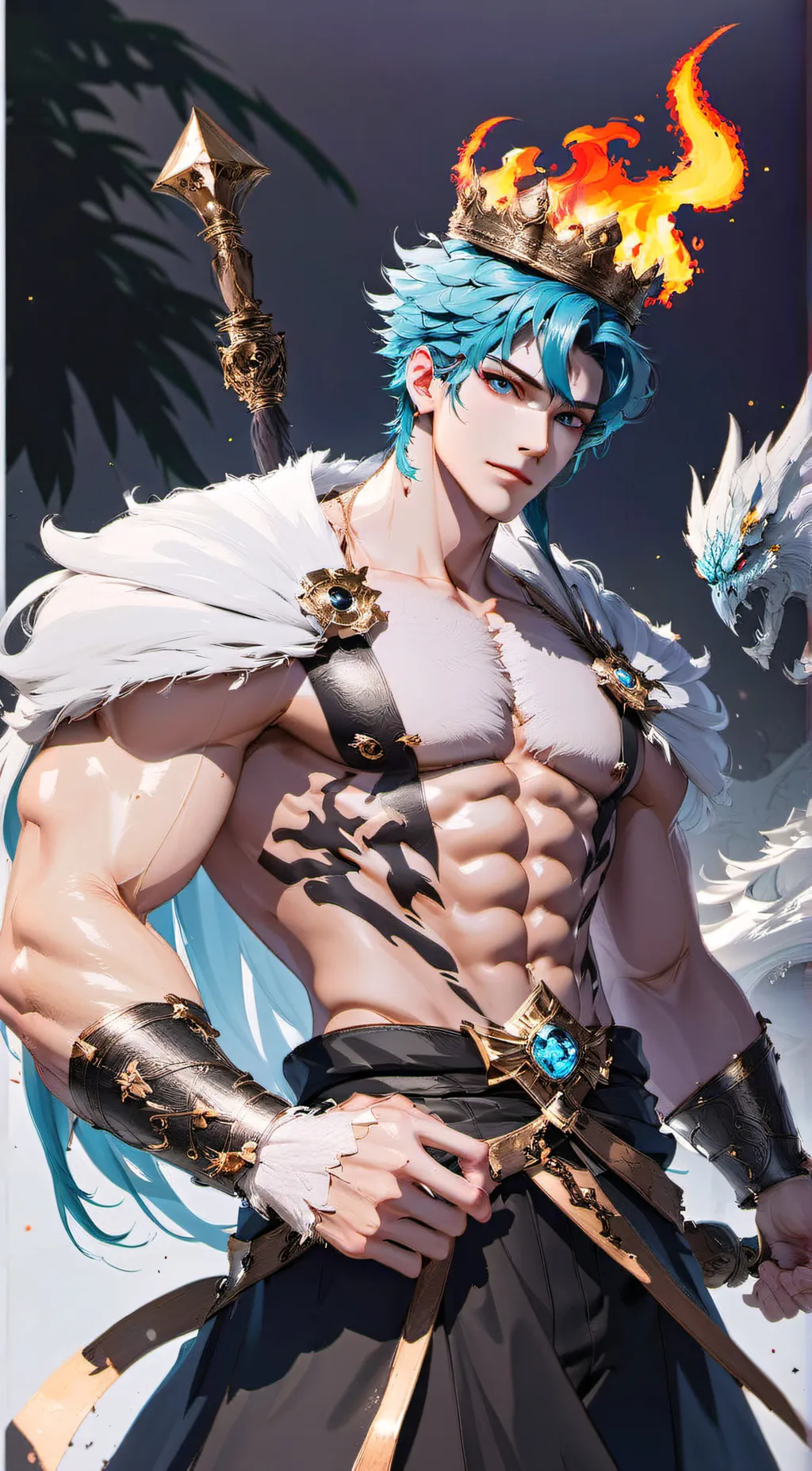 ai character: Hades  background