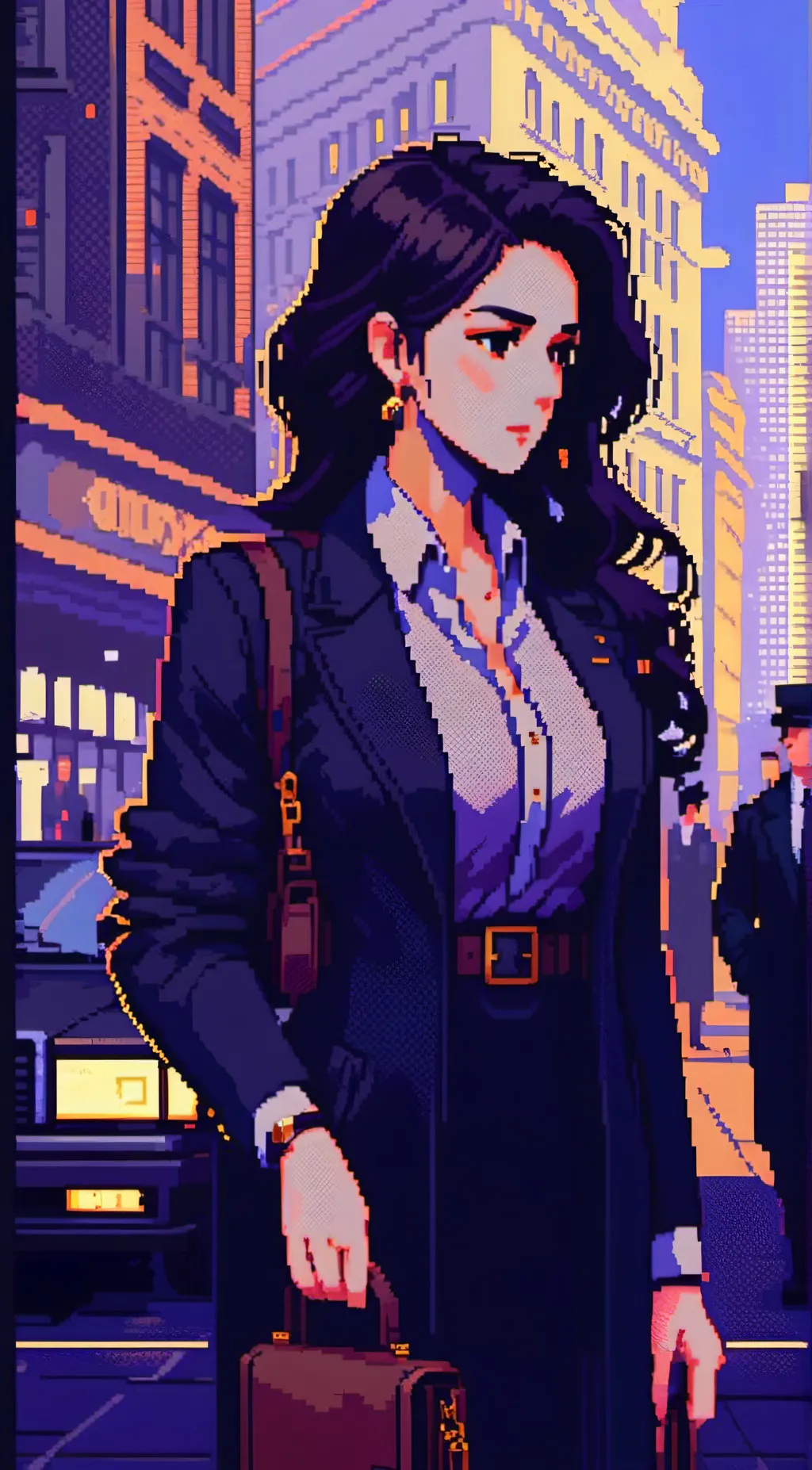 ai character: Aria background