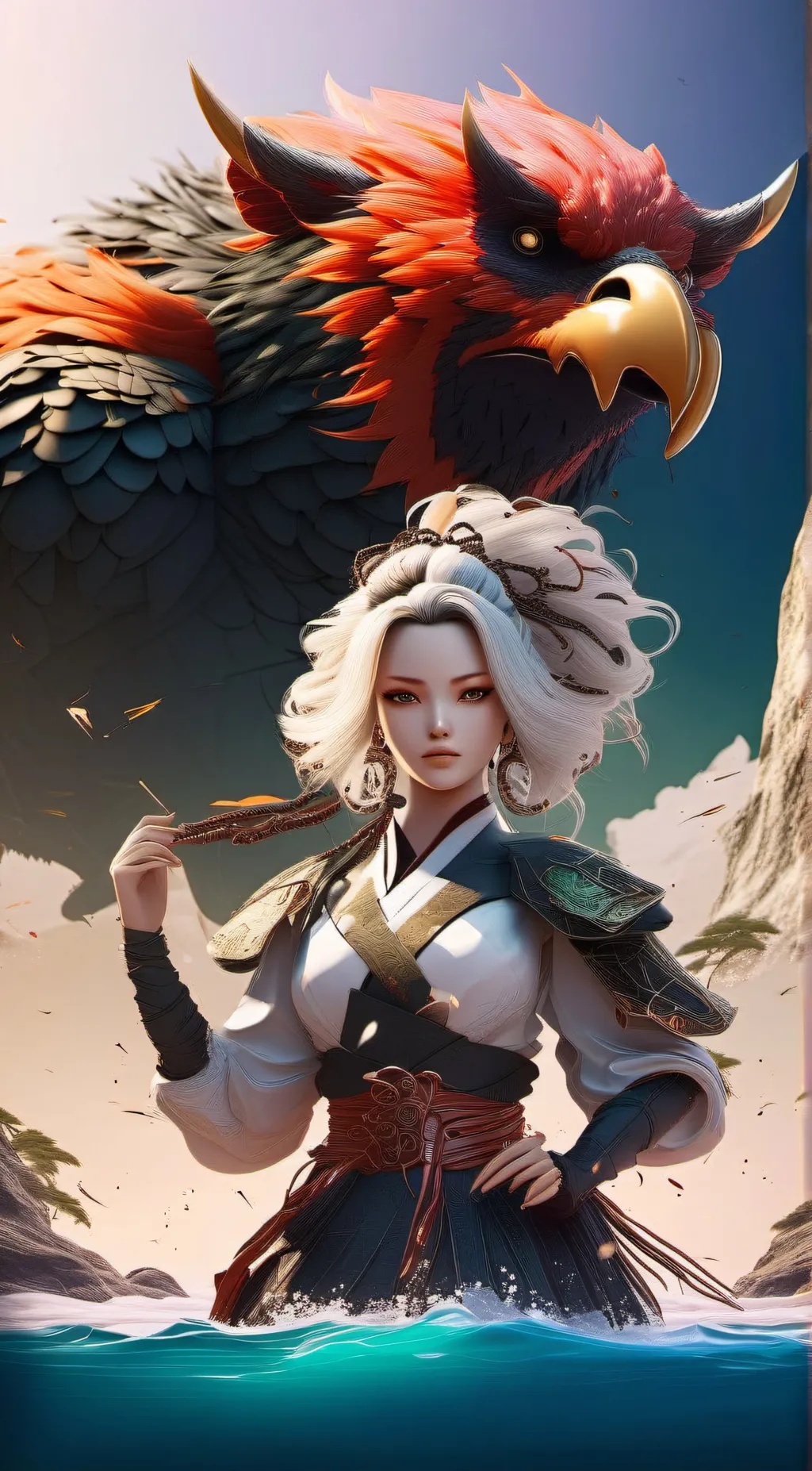 ai character: Bakugos sister background