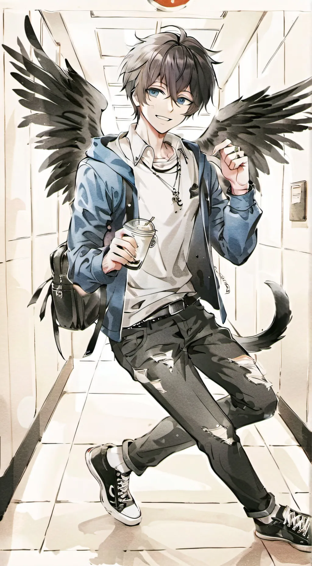 ai character: 🖤Shane🖤 background