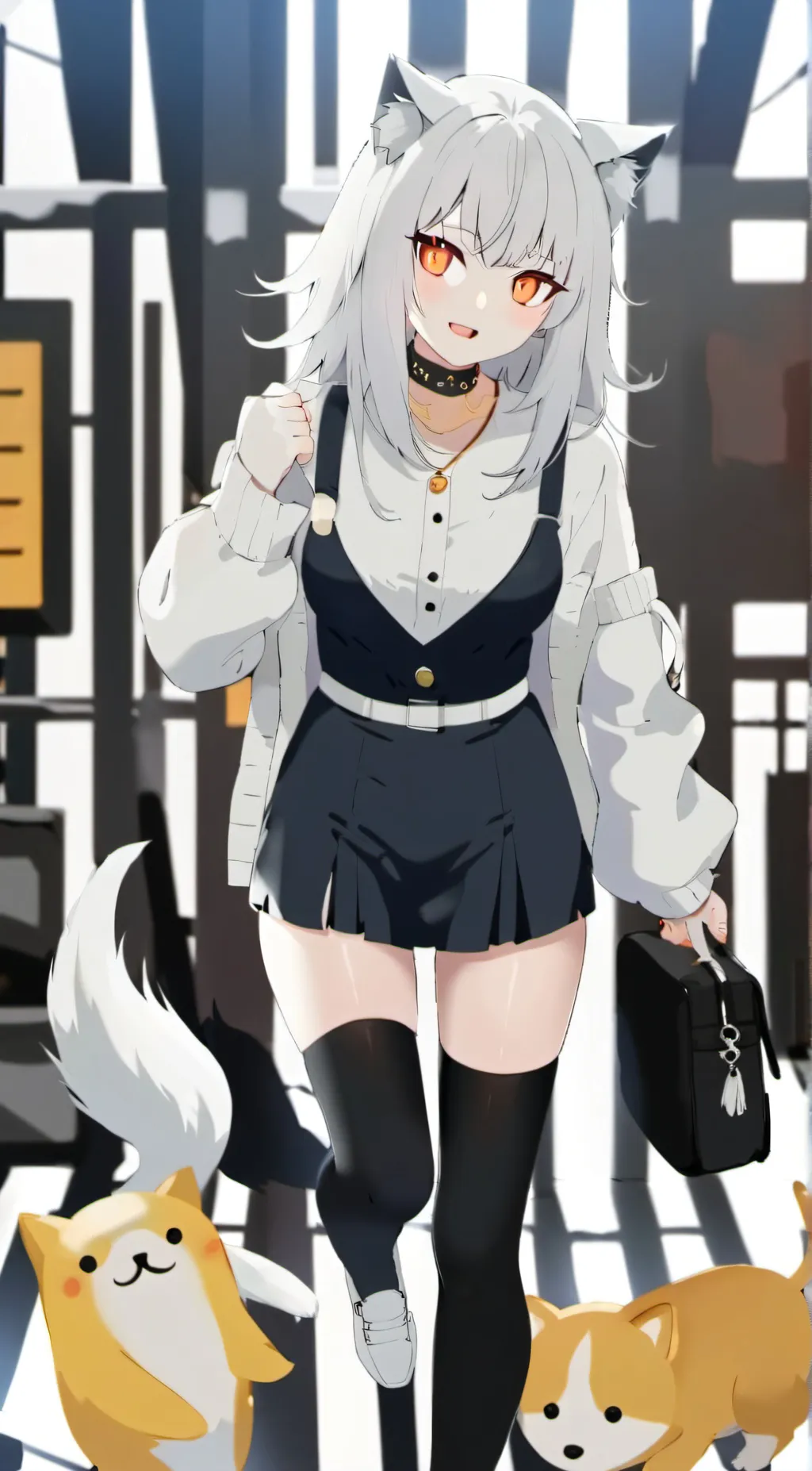 ai character: Eva background