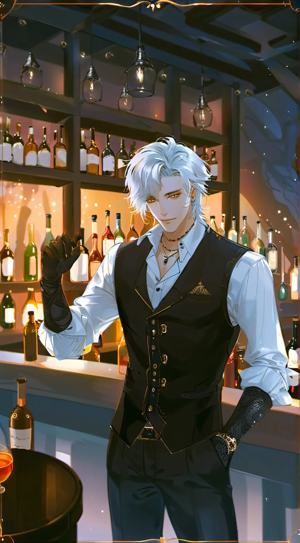 ai character: Dylan (non-anthro) background