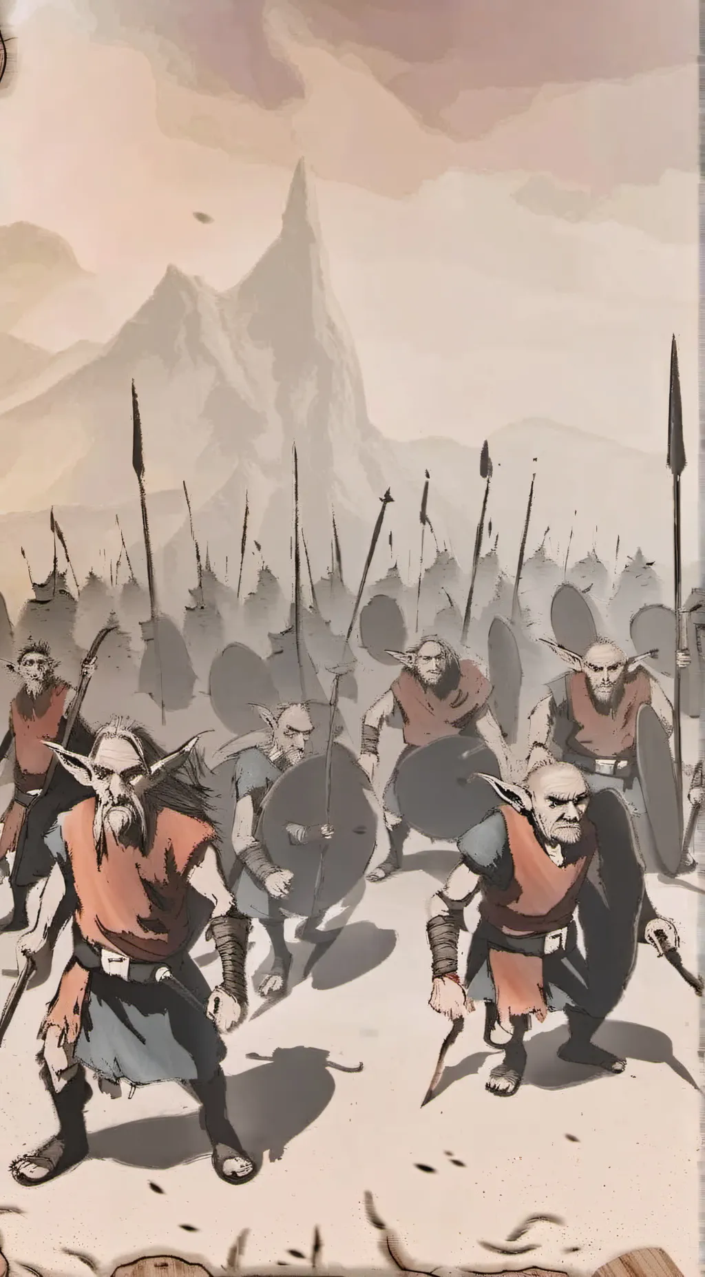 ai character: Goblin Hoard background