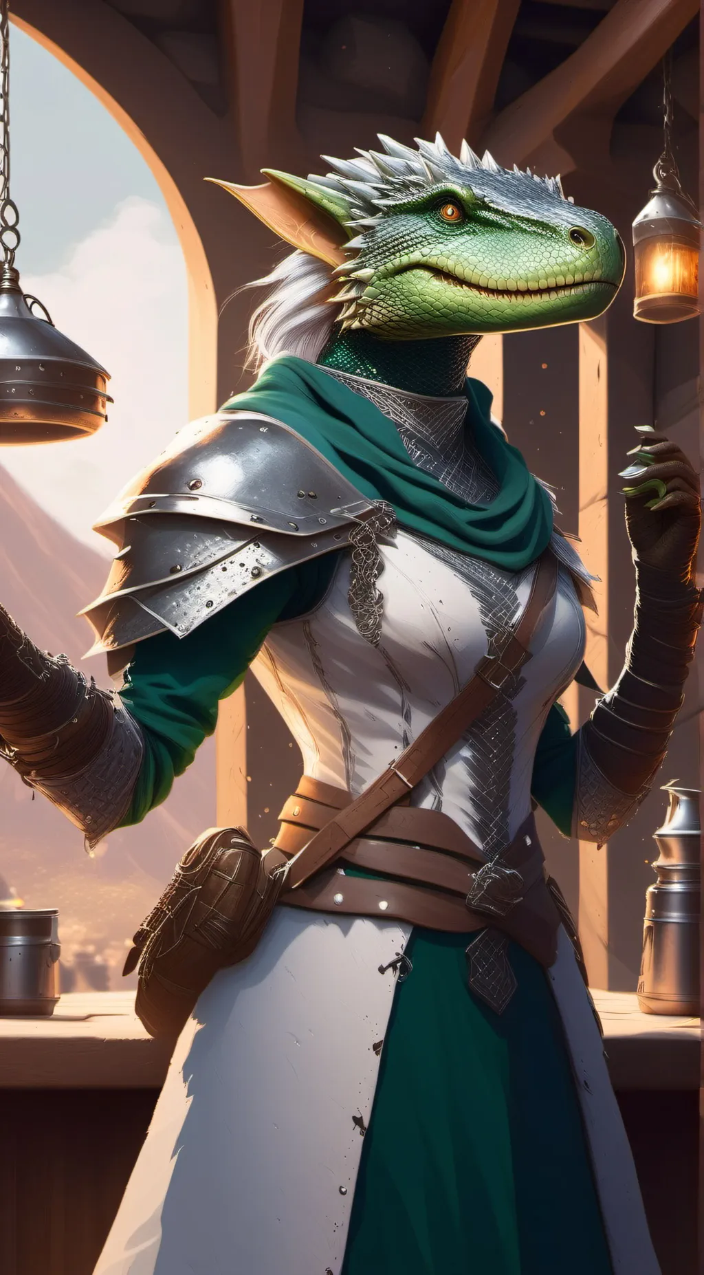 ai character: Valkyrie background