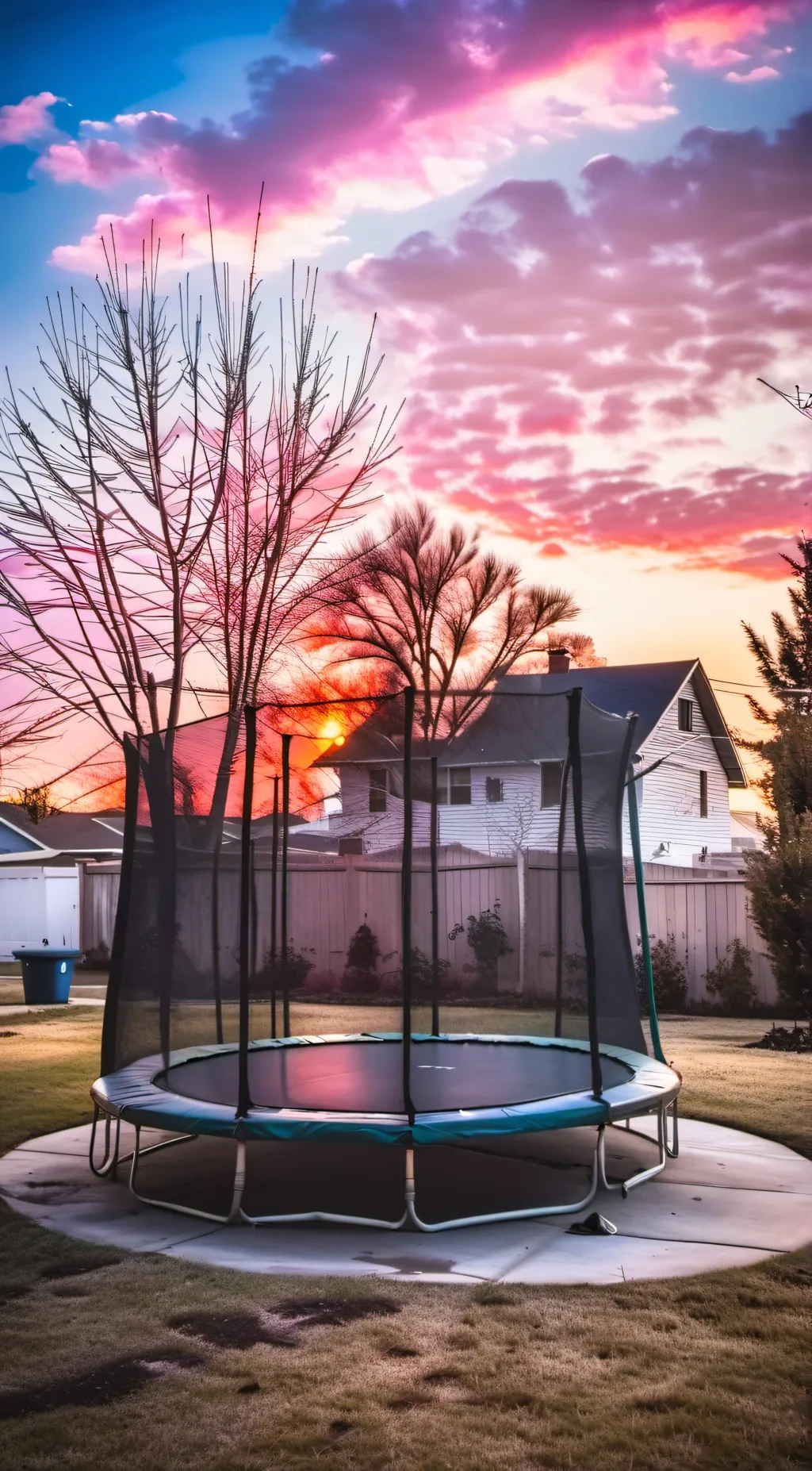 ai character: Nice sky background