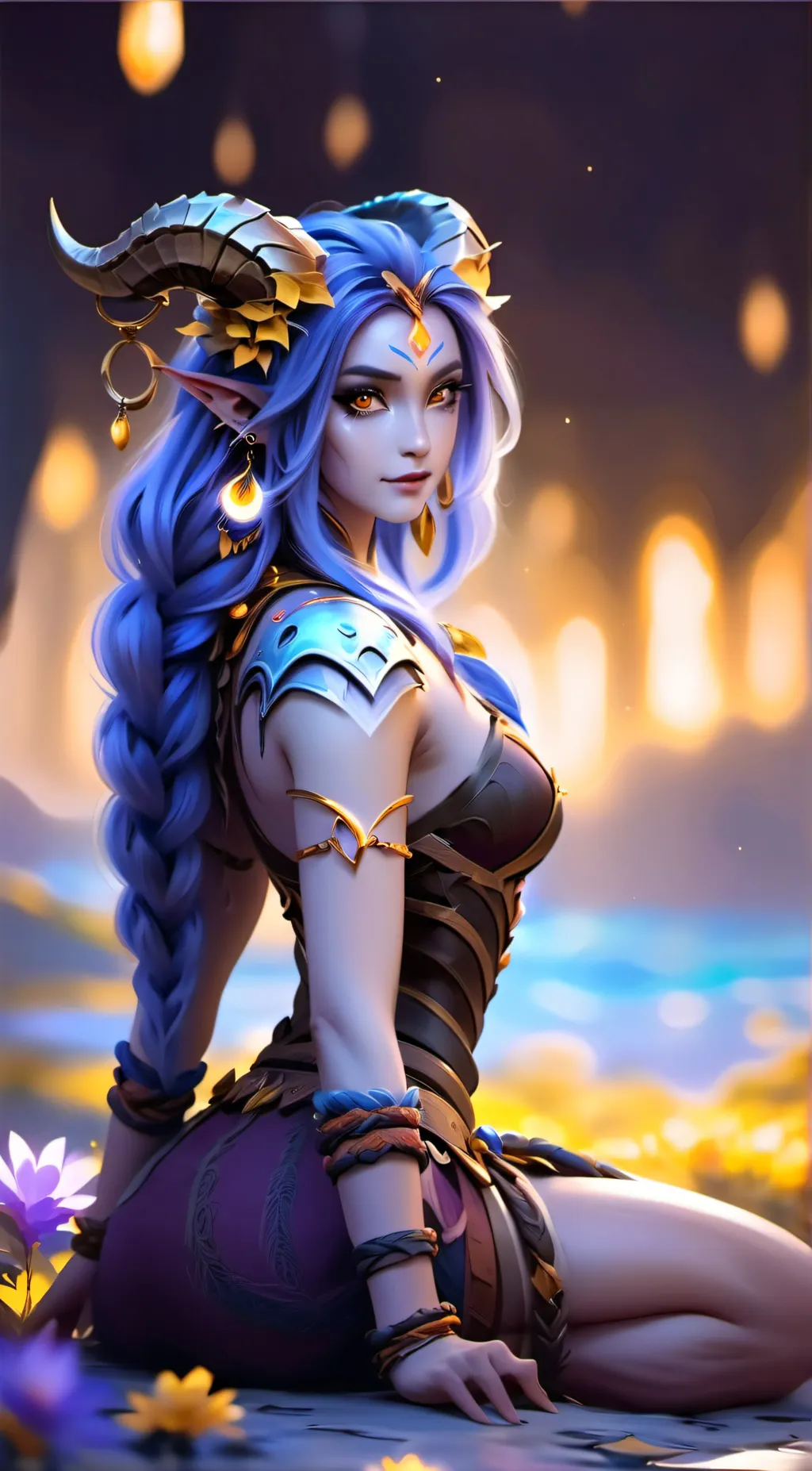 ai character: Iris background