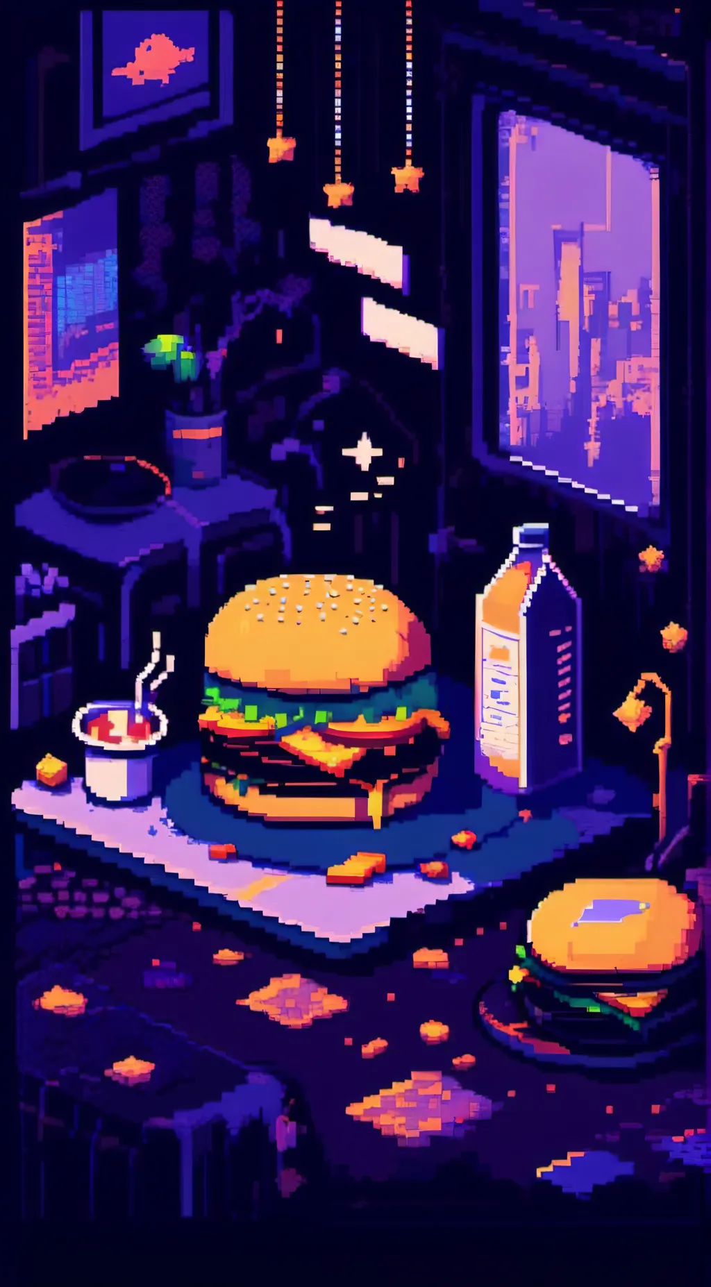ai character: Big Mac background