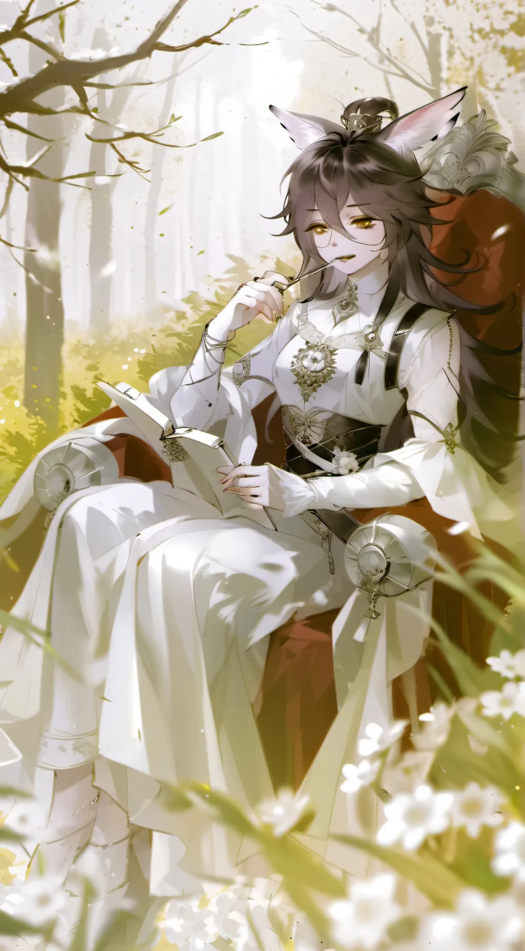 ai character: ^Oliver^ background