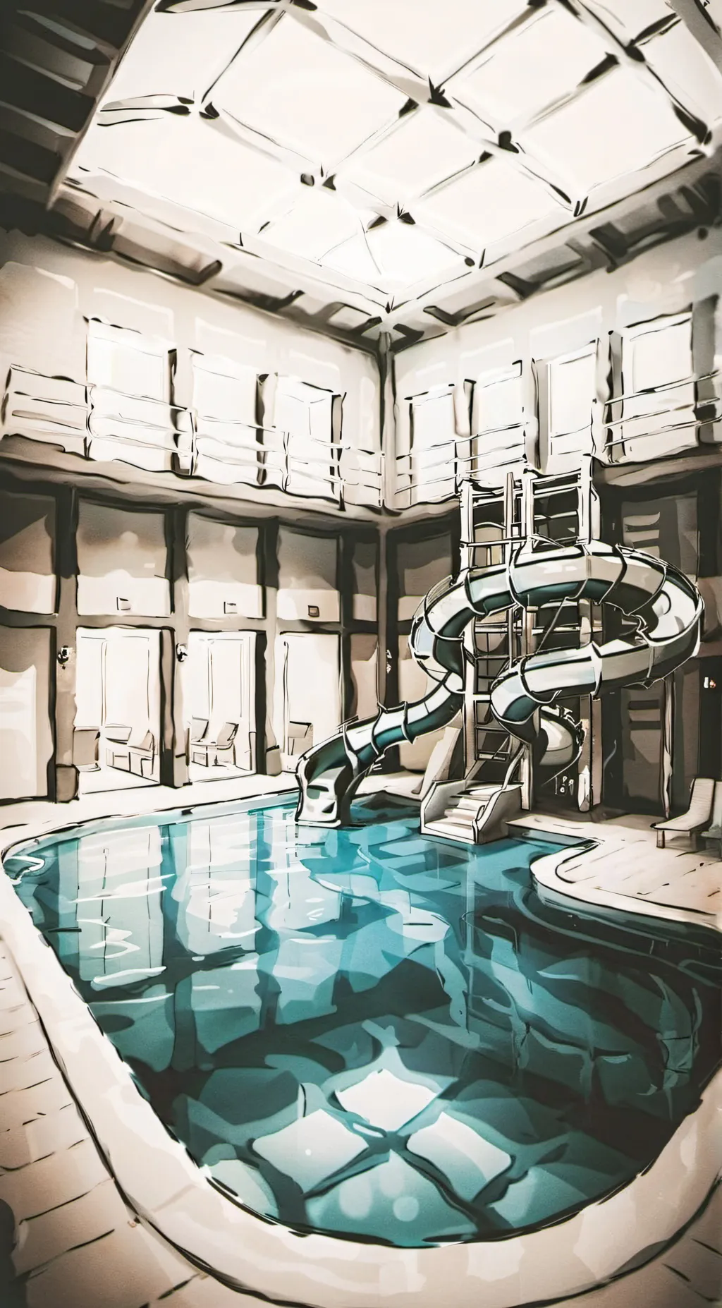 ai character: fnaf & tadc background