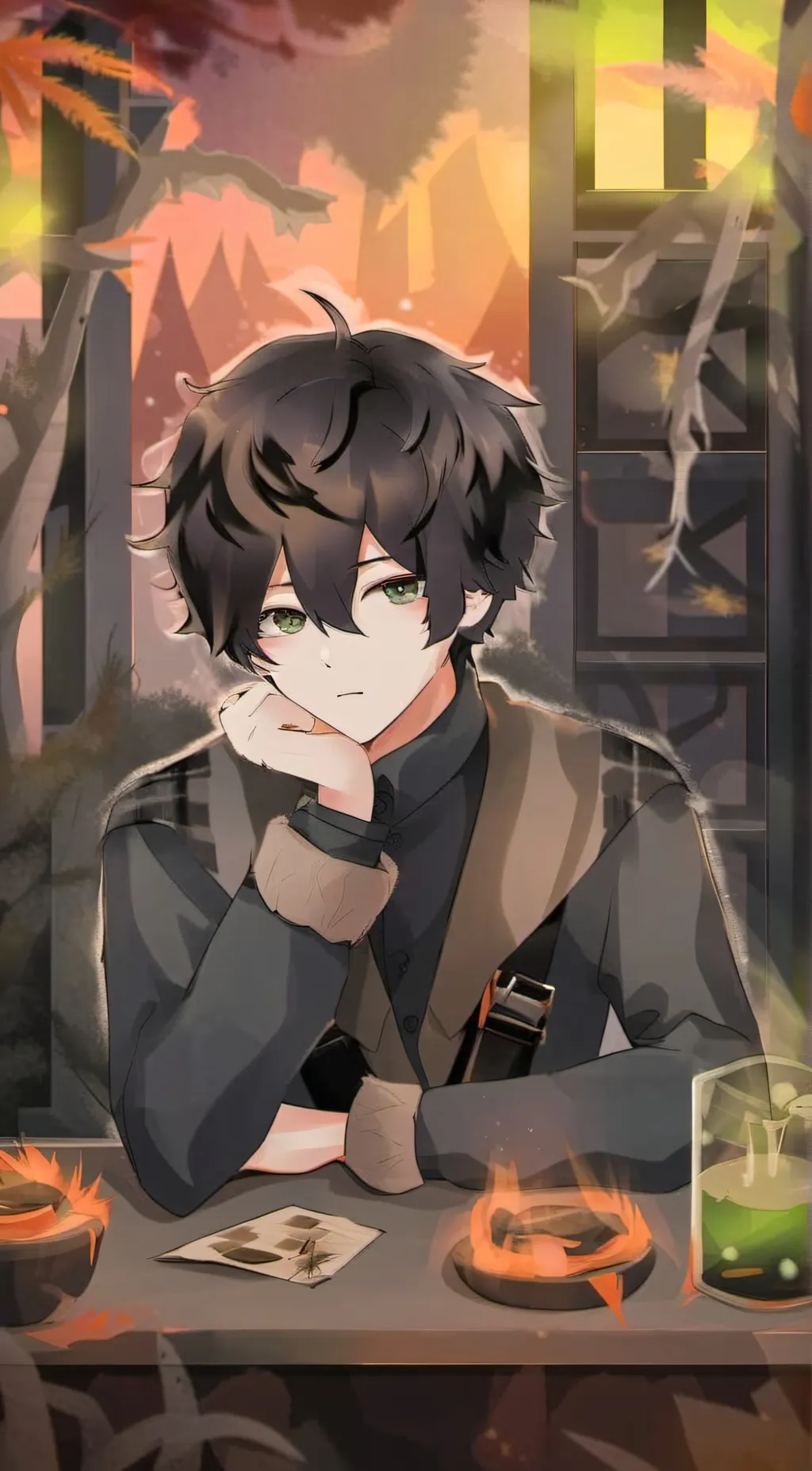 ai character: Anderson background