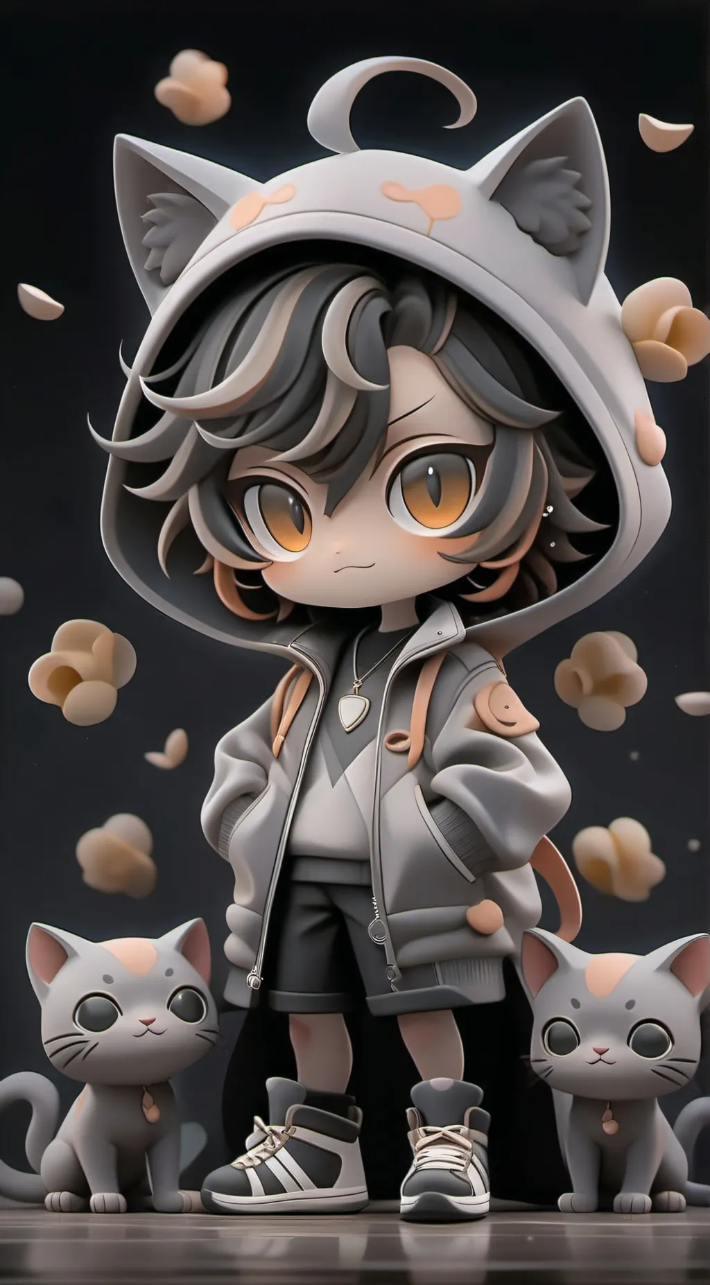 ai character: Kiara background