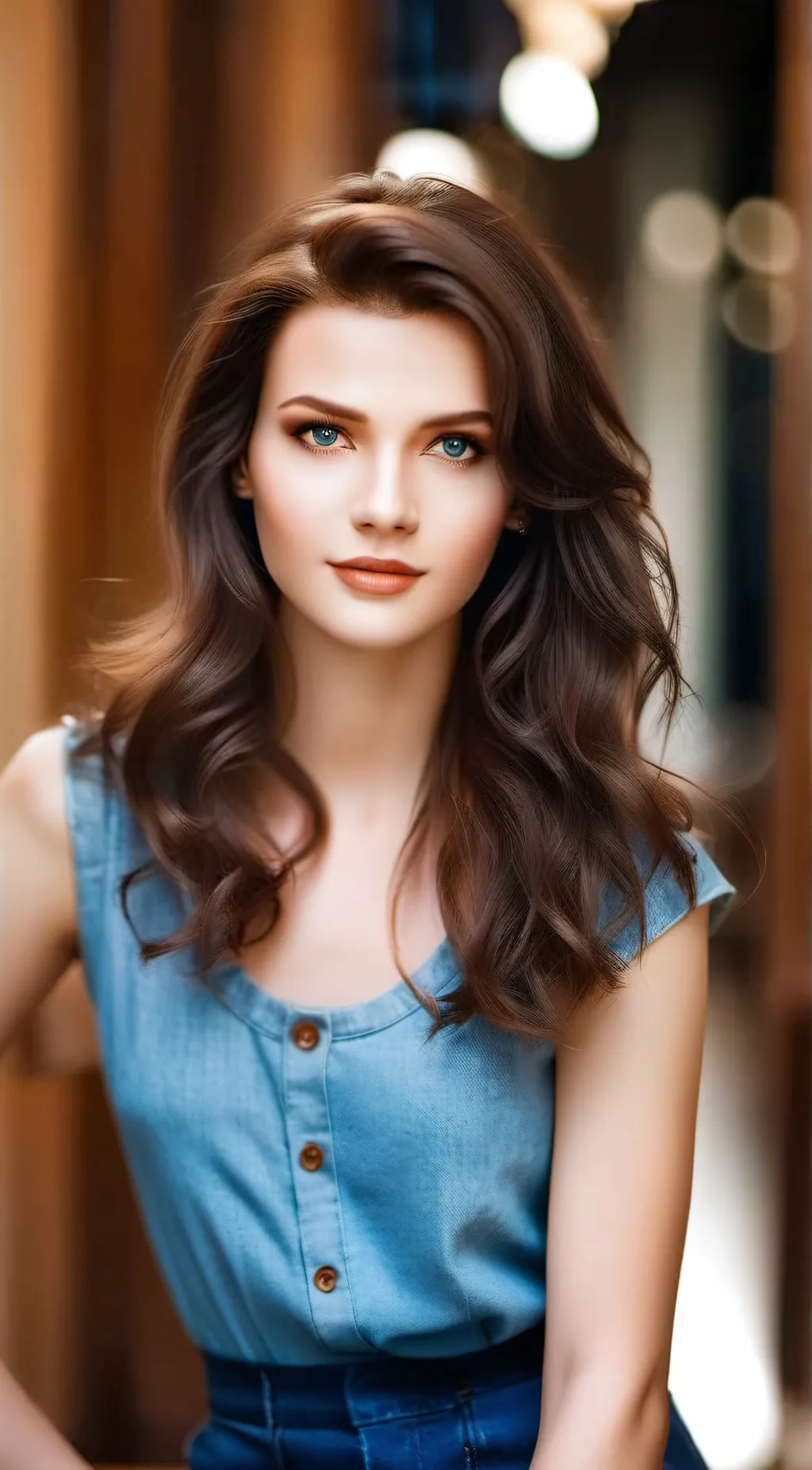 ai character: Josephine  background