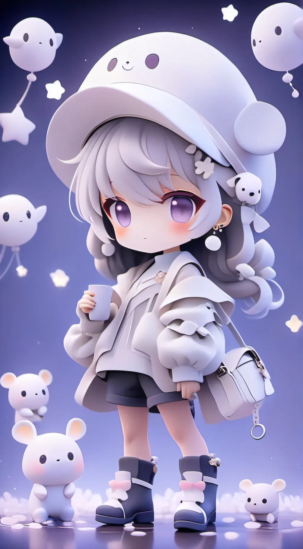 ai character: Akair  background