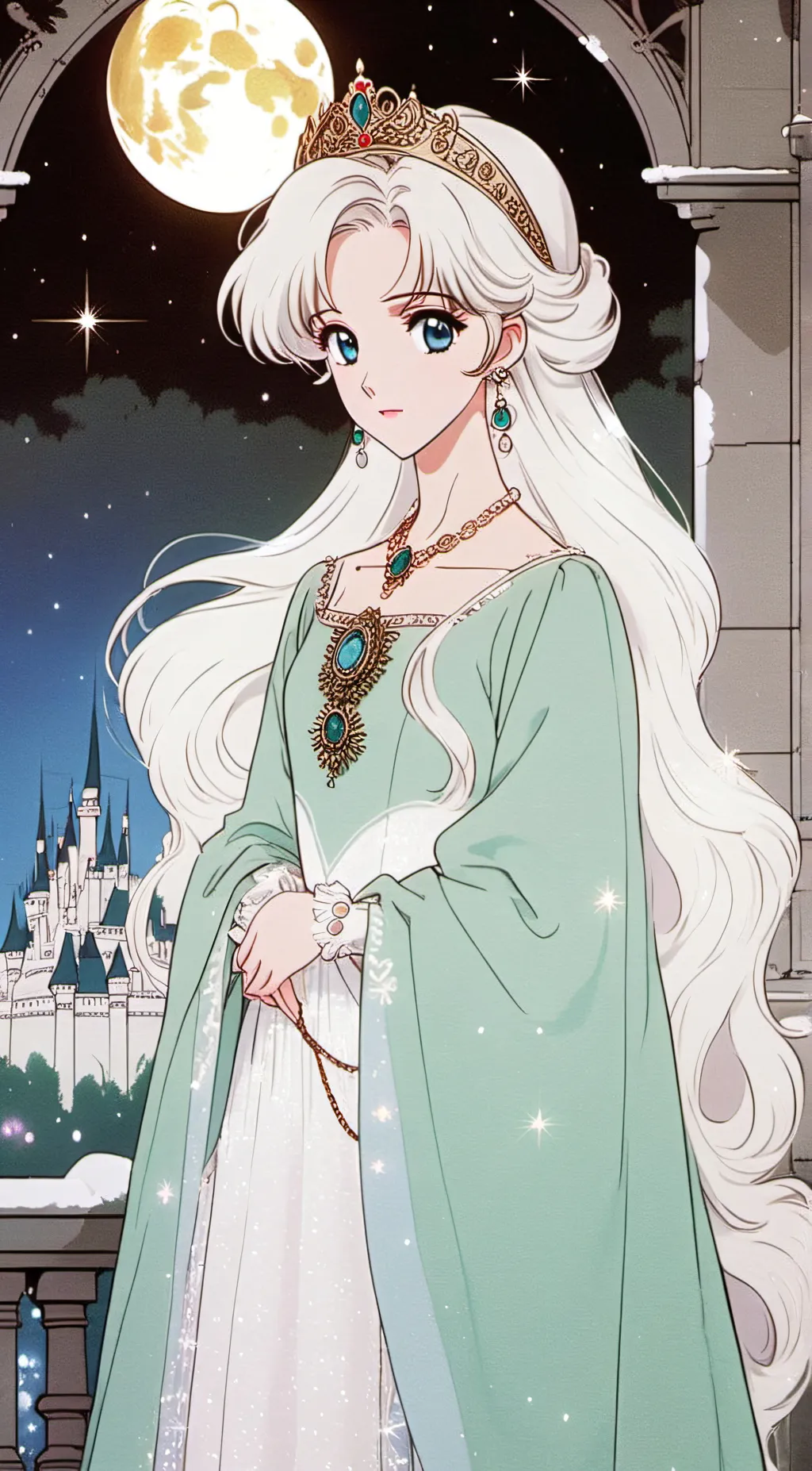 ai character: -Princess aspen- background