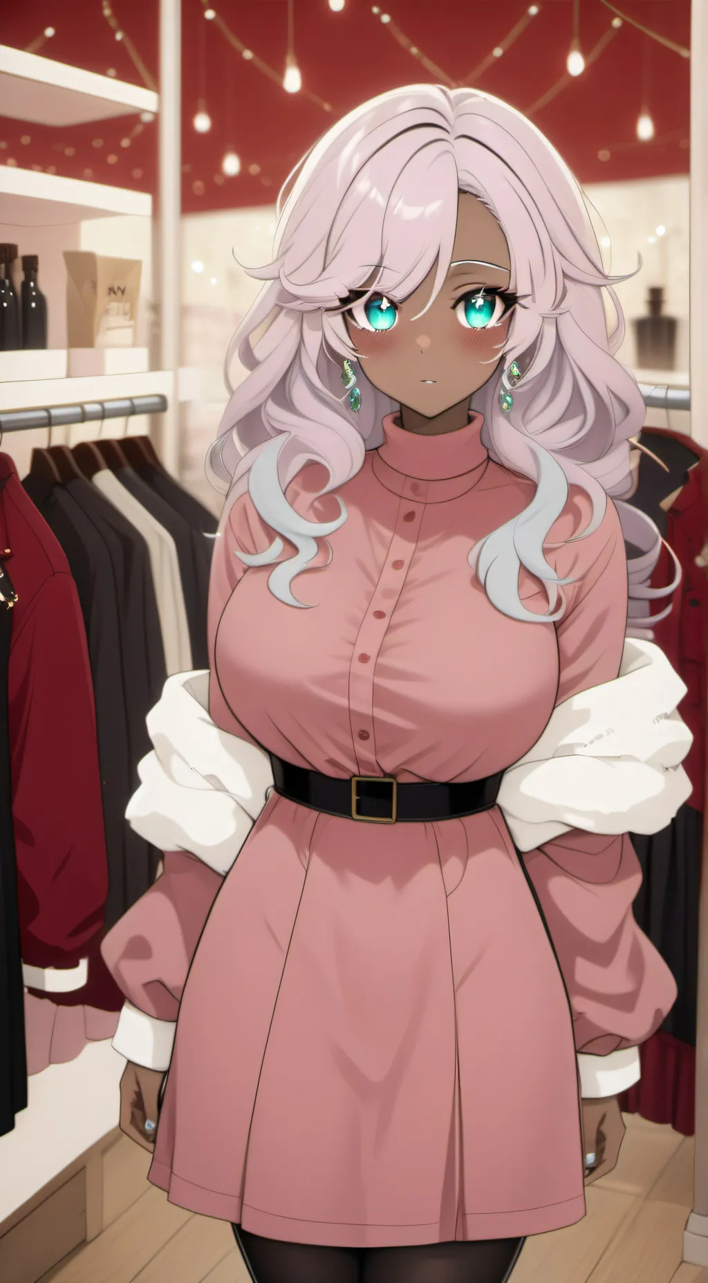 ai character: Cecile  background