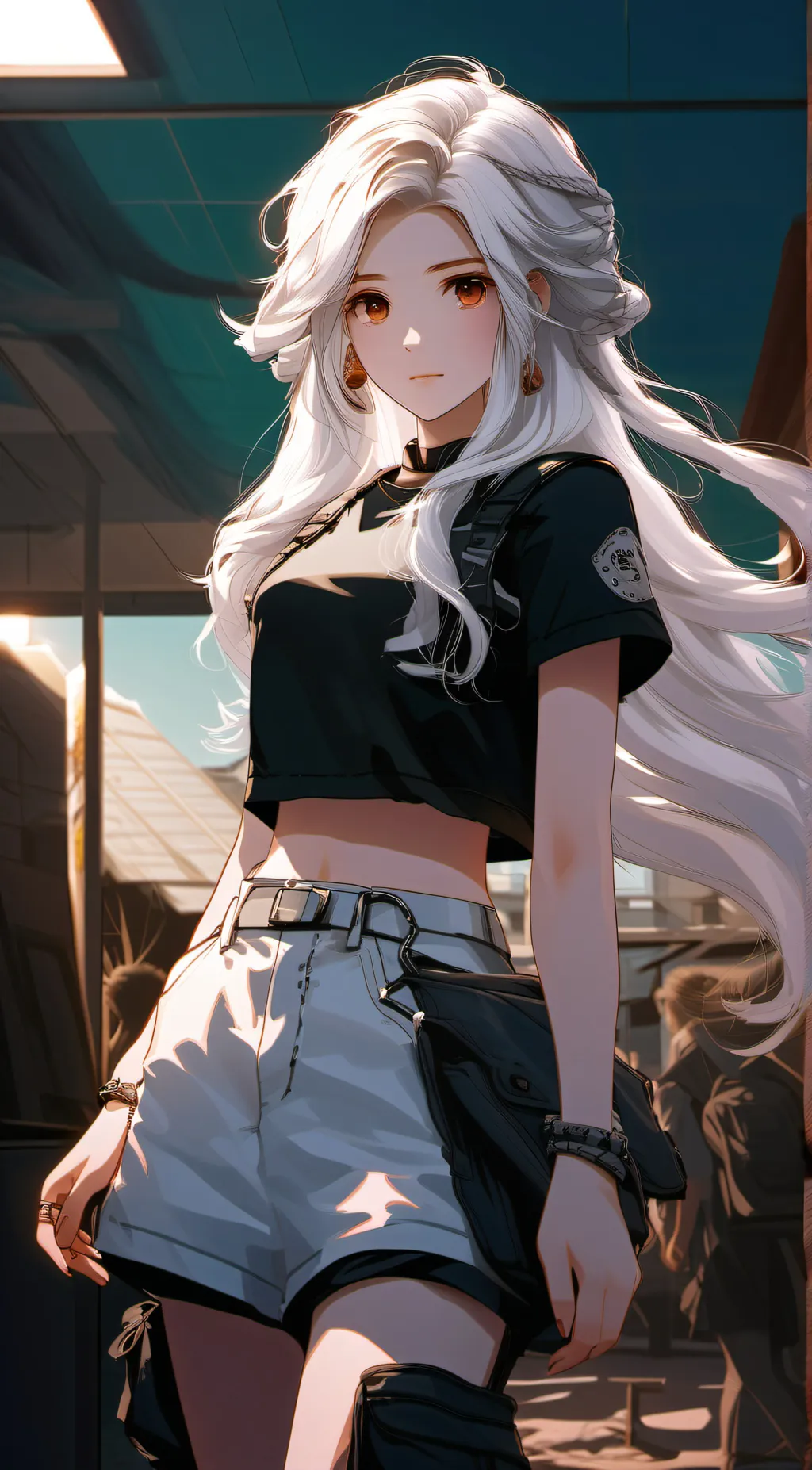 ai character: light background