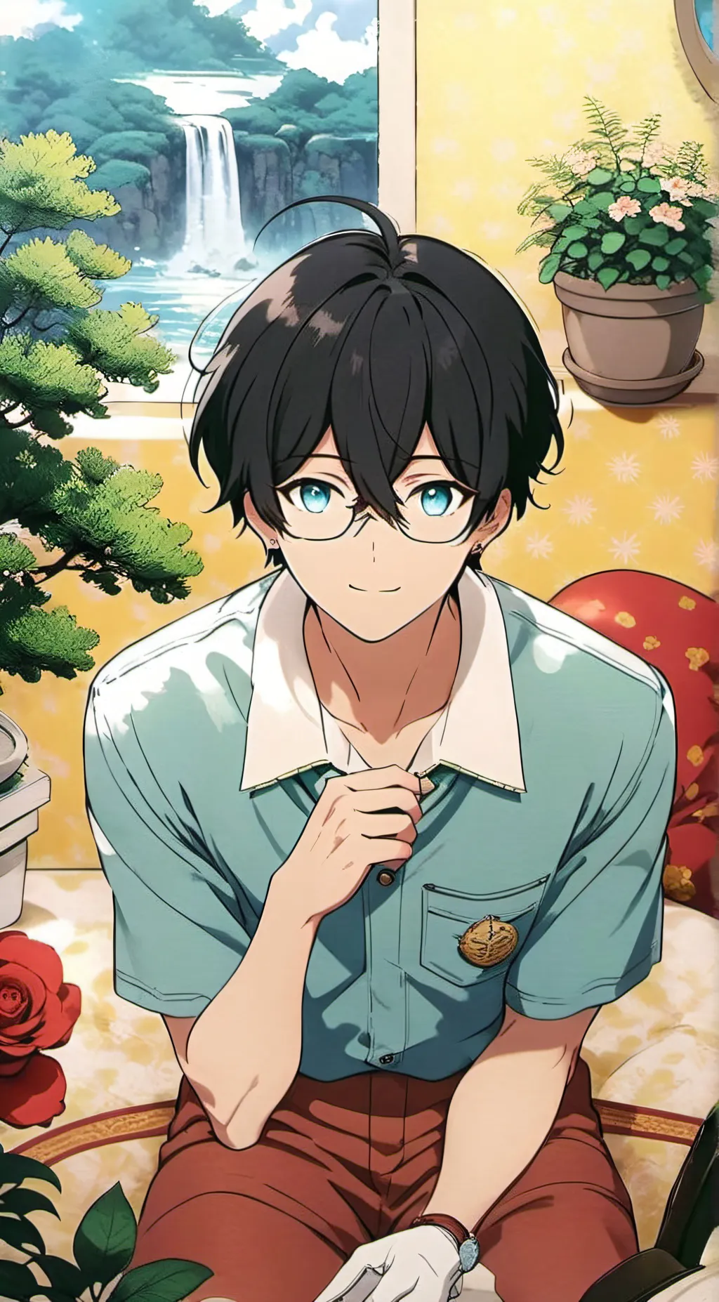 ai character: Lans background