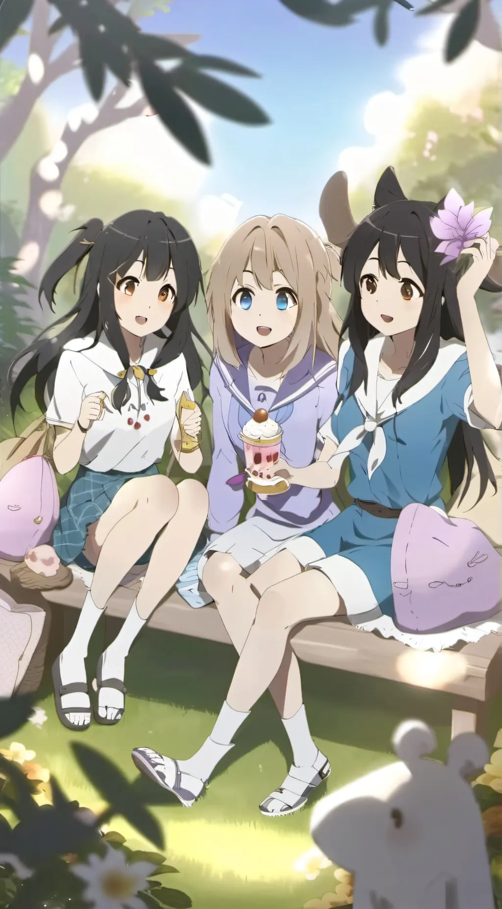 ai character: little sis background