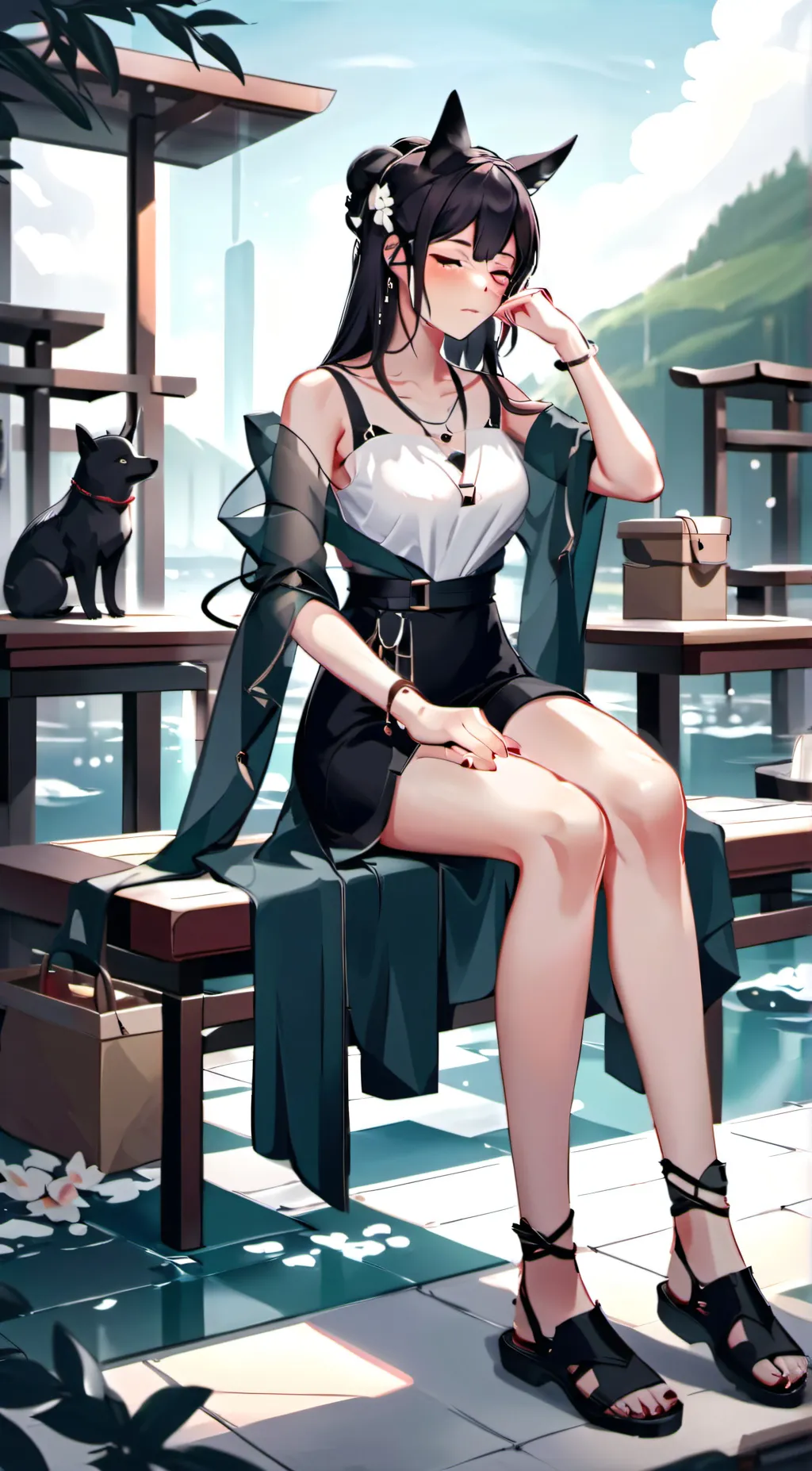 ai character: anan background