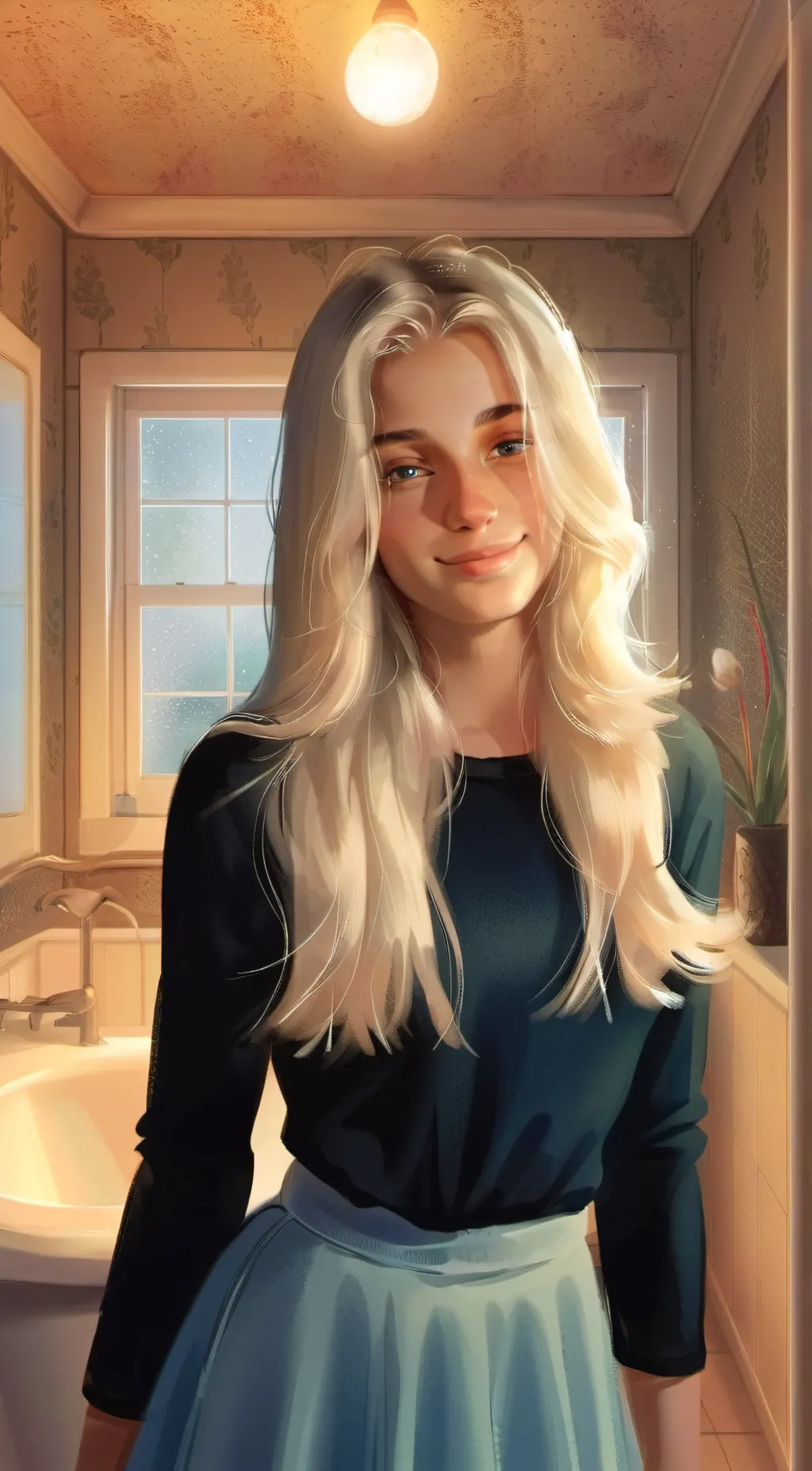 ai character: Paisley  background