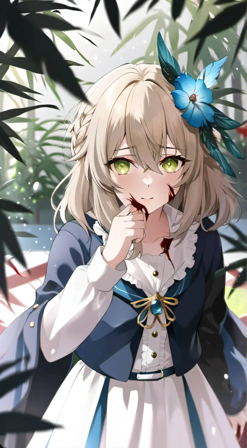 ai character: Fnaf (genshin) background