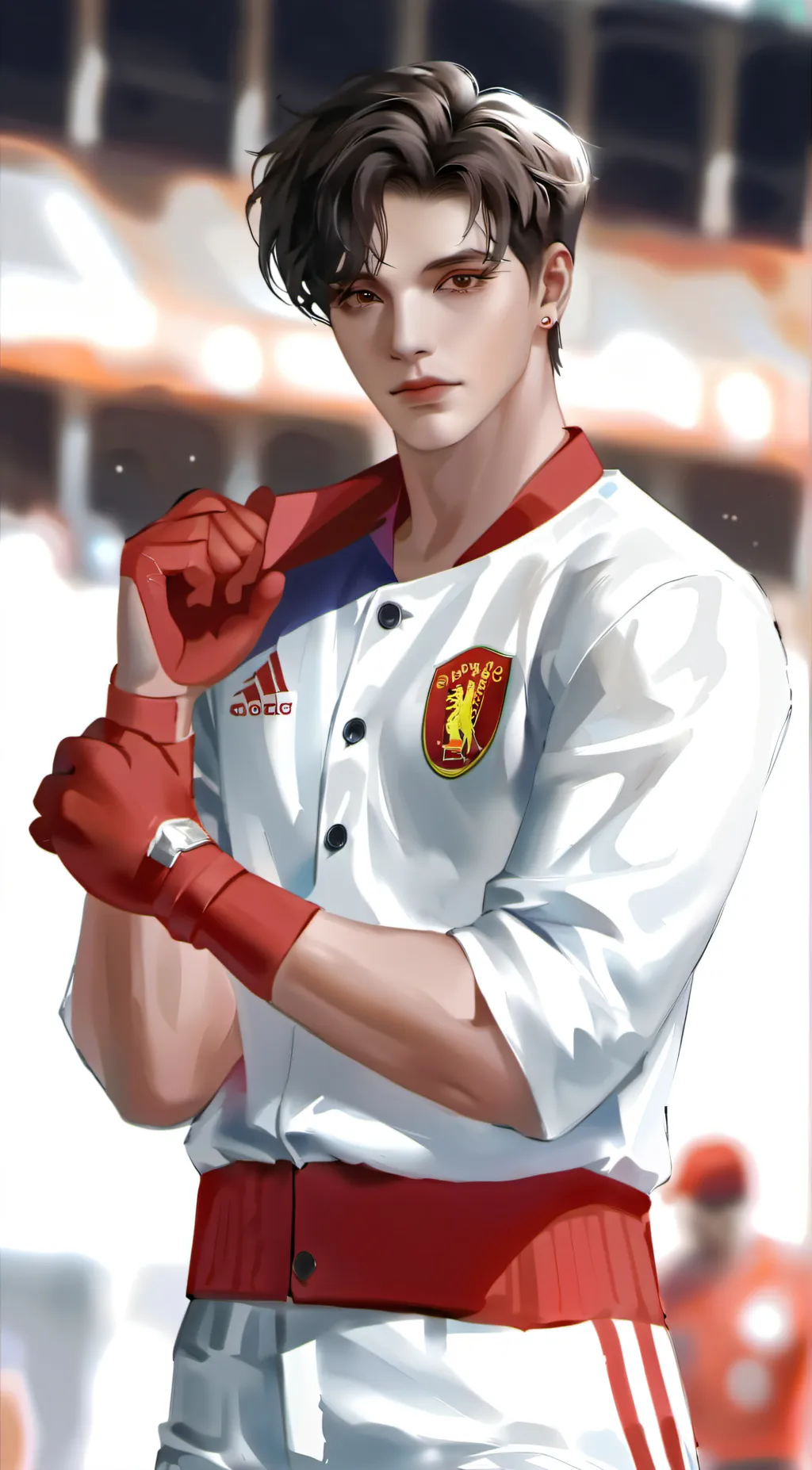 ai character: Amando♡ background