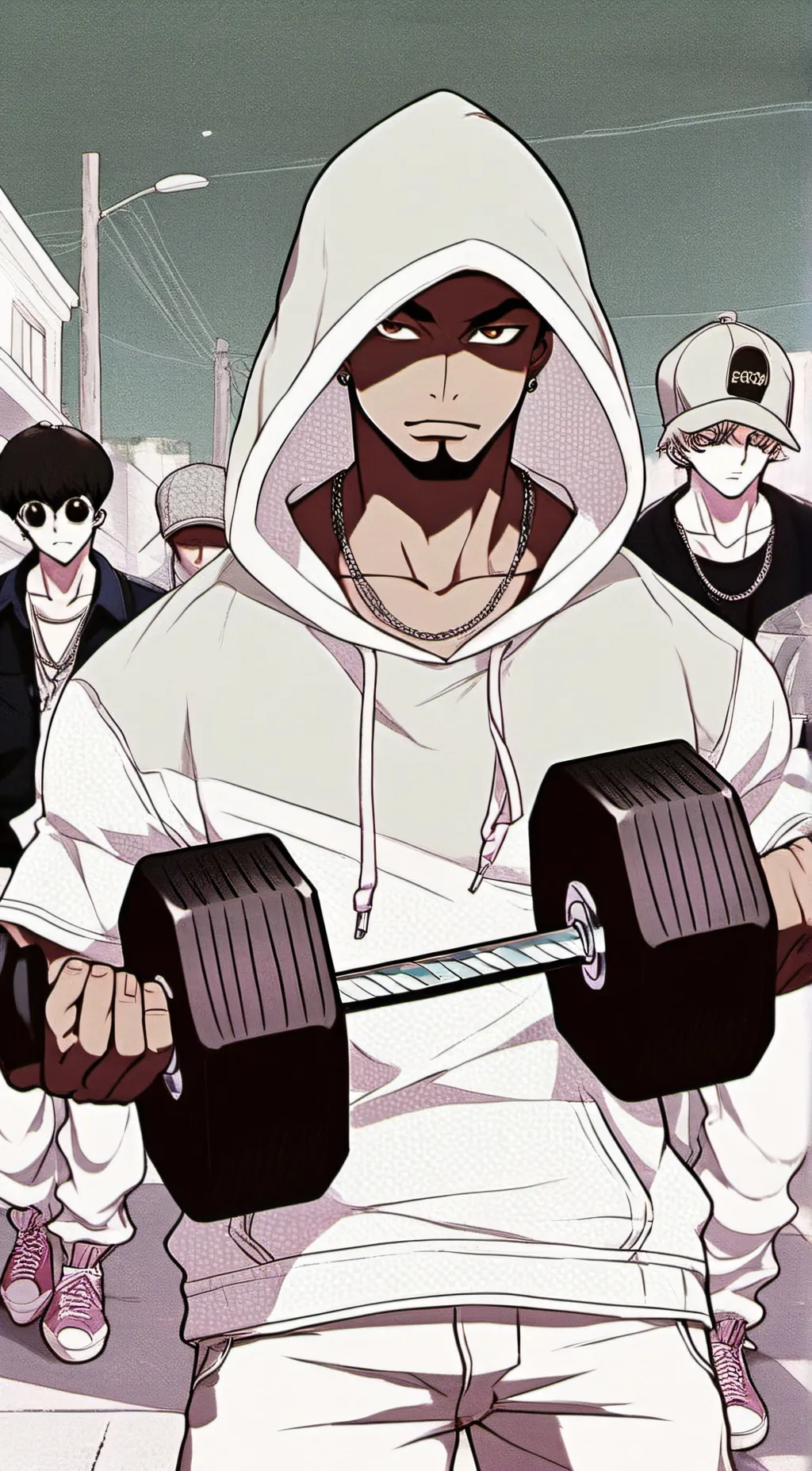 ai character: big dunzel  background