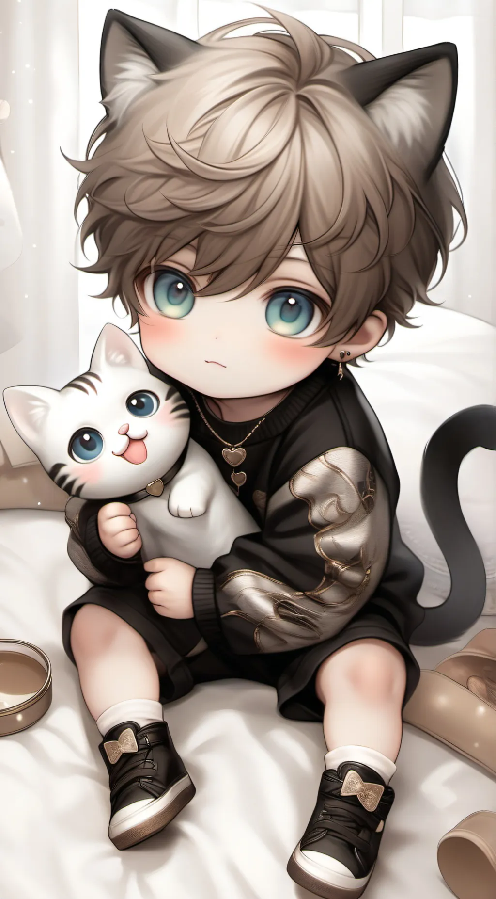 ai character: milo background