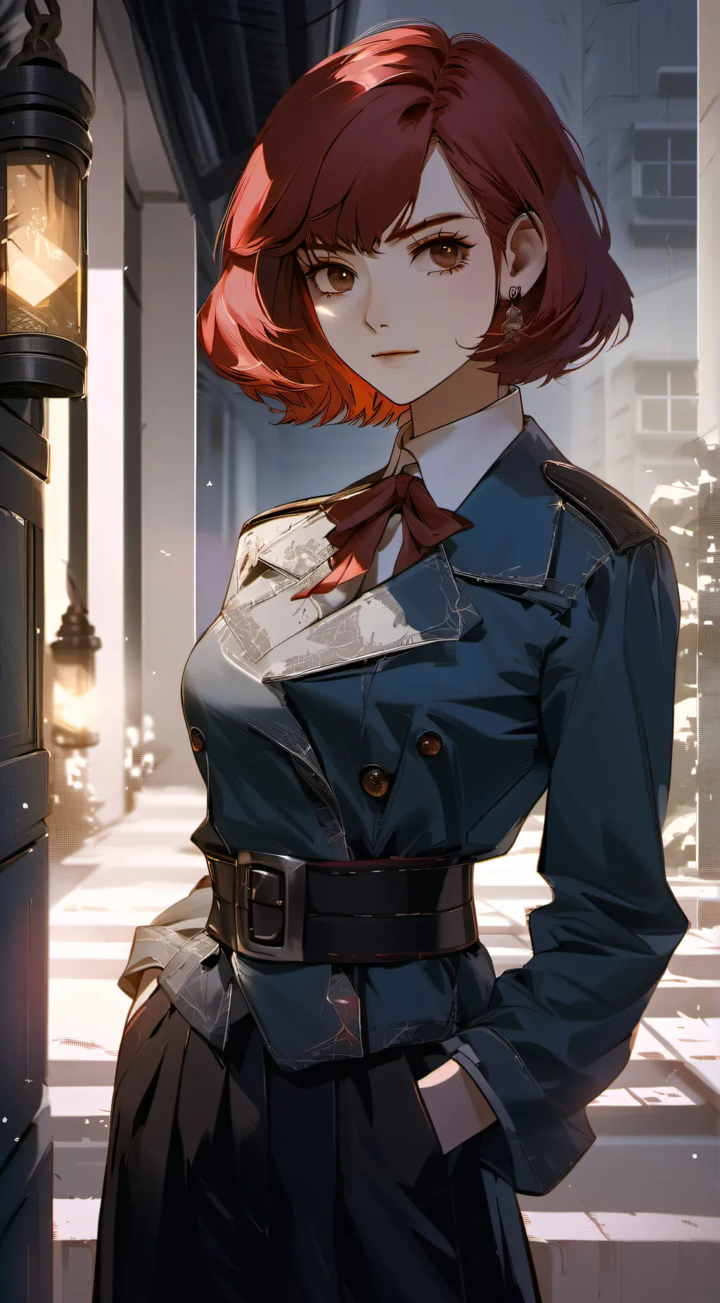 ai character: Lina  background