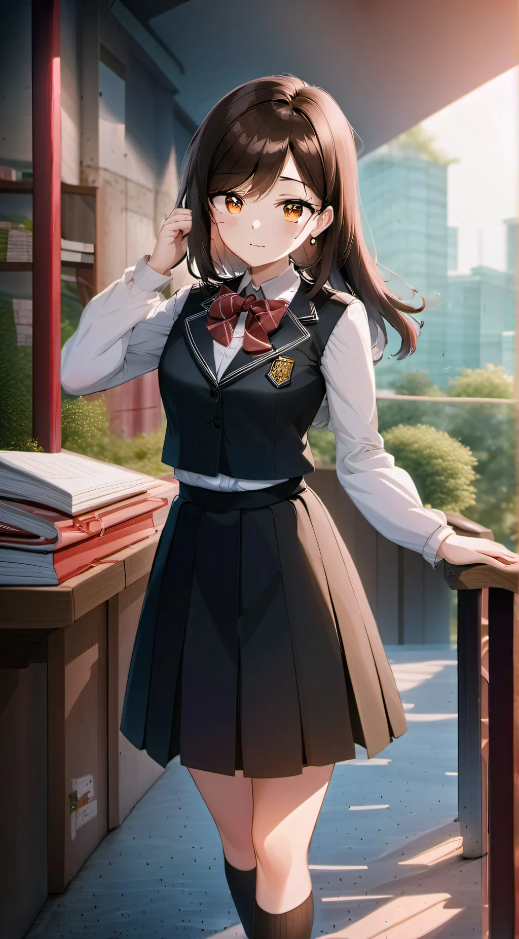 ai character: Ambrey background