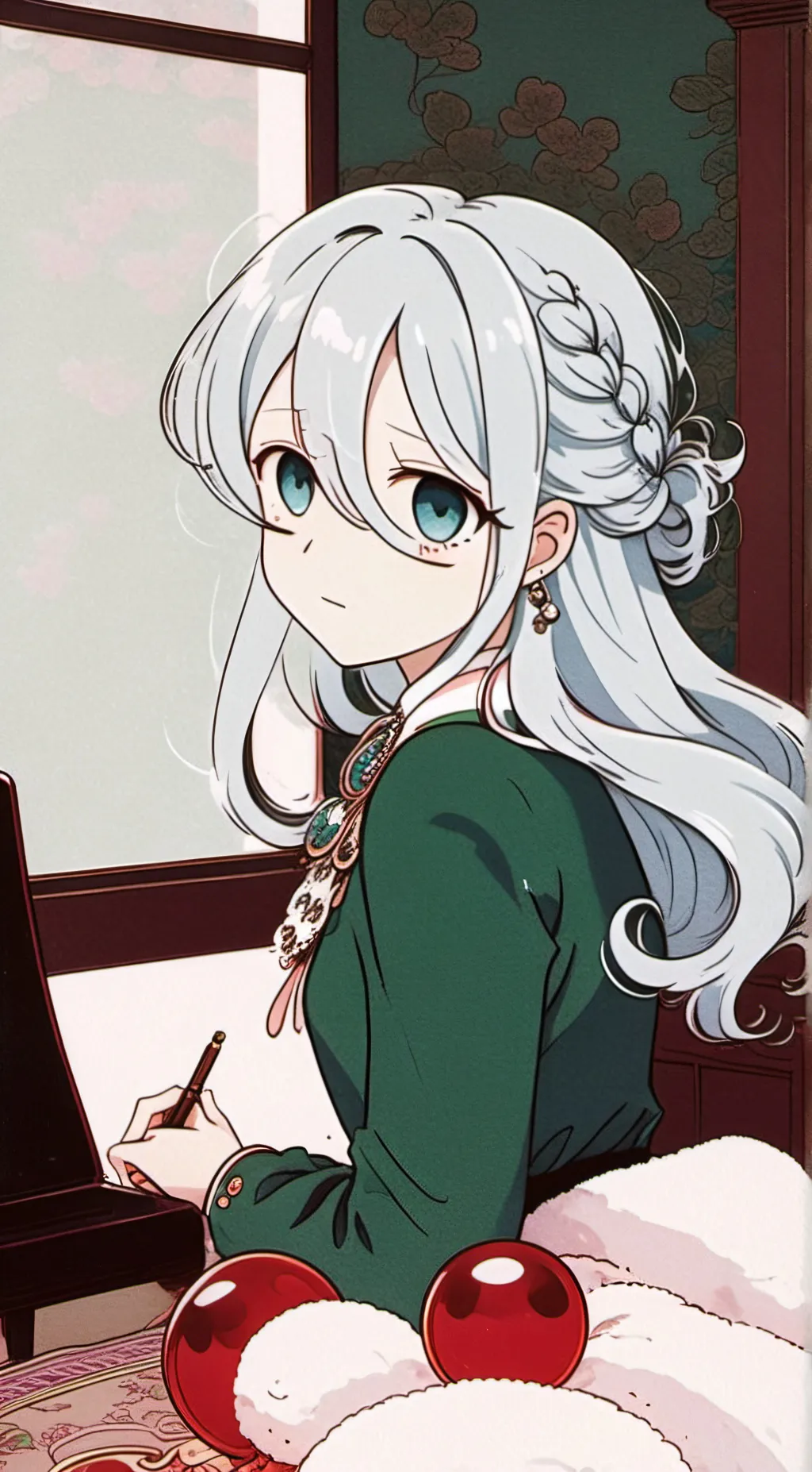 ai character: Aria background